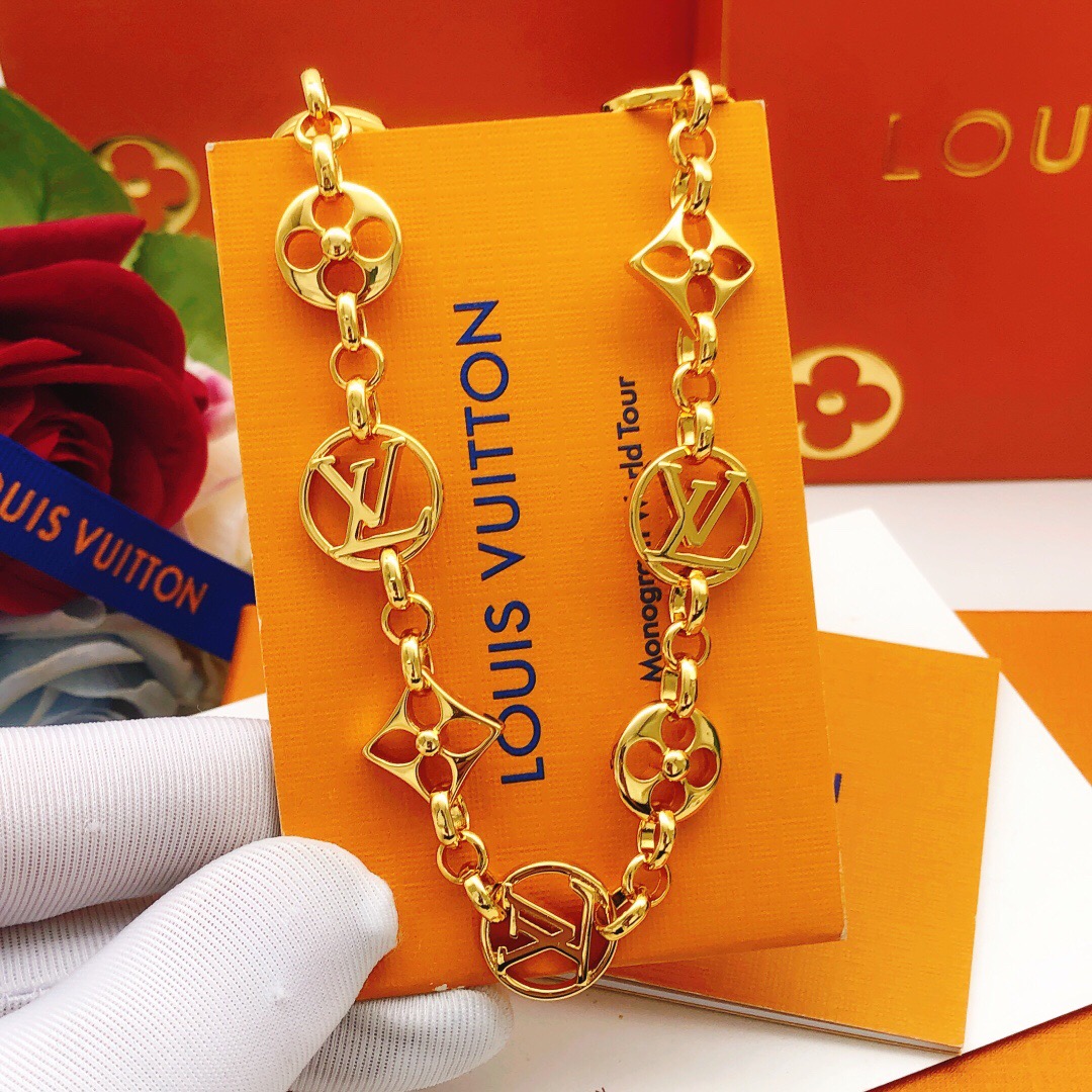 路易威登 Louis Vuitton 传世高定珠宝耳环项链戒指首饰 #CC56D139 4
