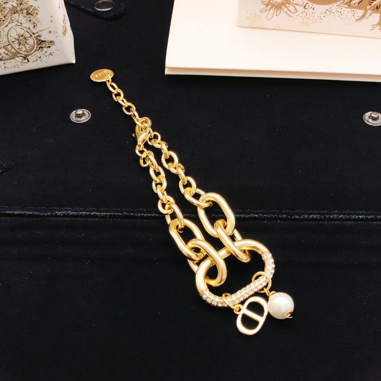 芮妮·乔薇拉 Rene Caovilla 高定典藏传世高定珠宝耳环项链戒指首饰 #50CDD0D0 2