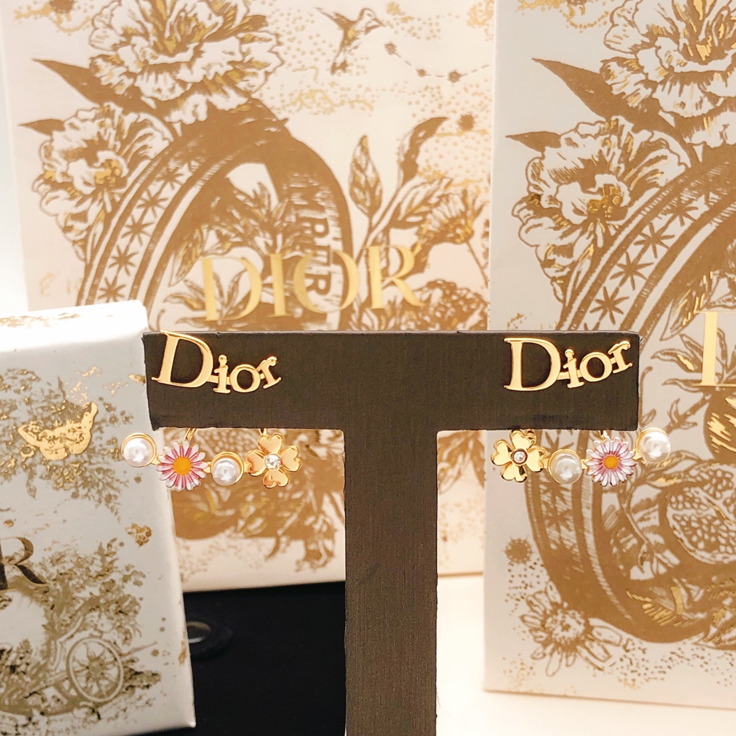 迪奥 Dior 高定典藏高定典雅奢华珠宝首饰项链手链戒指 #1FC37699 6