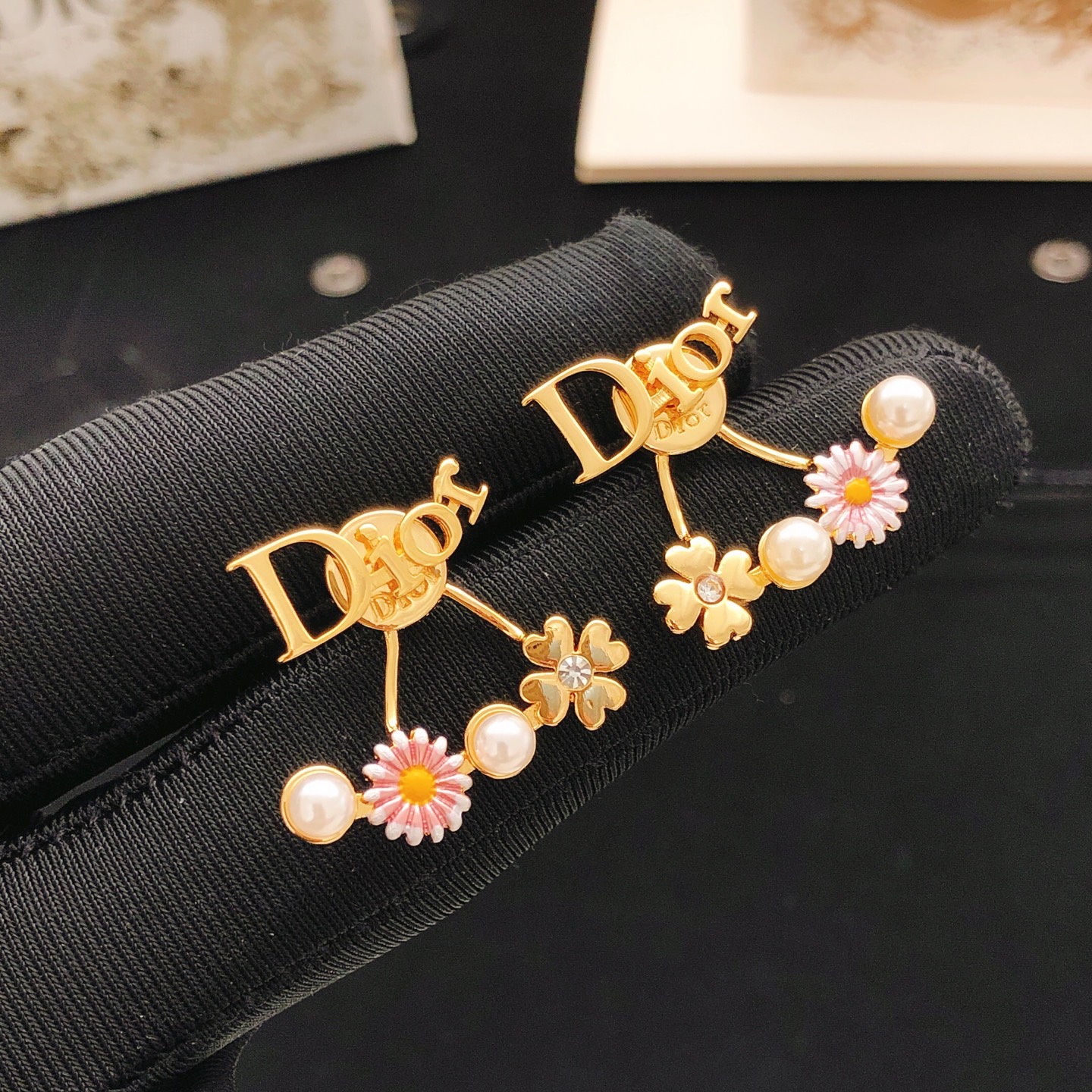 迪奥 Dior 高定典藏高定典雅奢华珠宝首饰项链手链戒指 #1FC37699 5