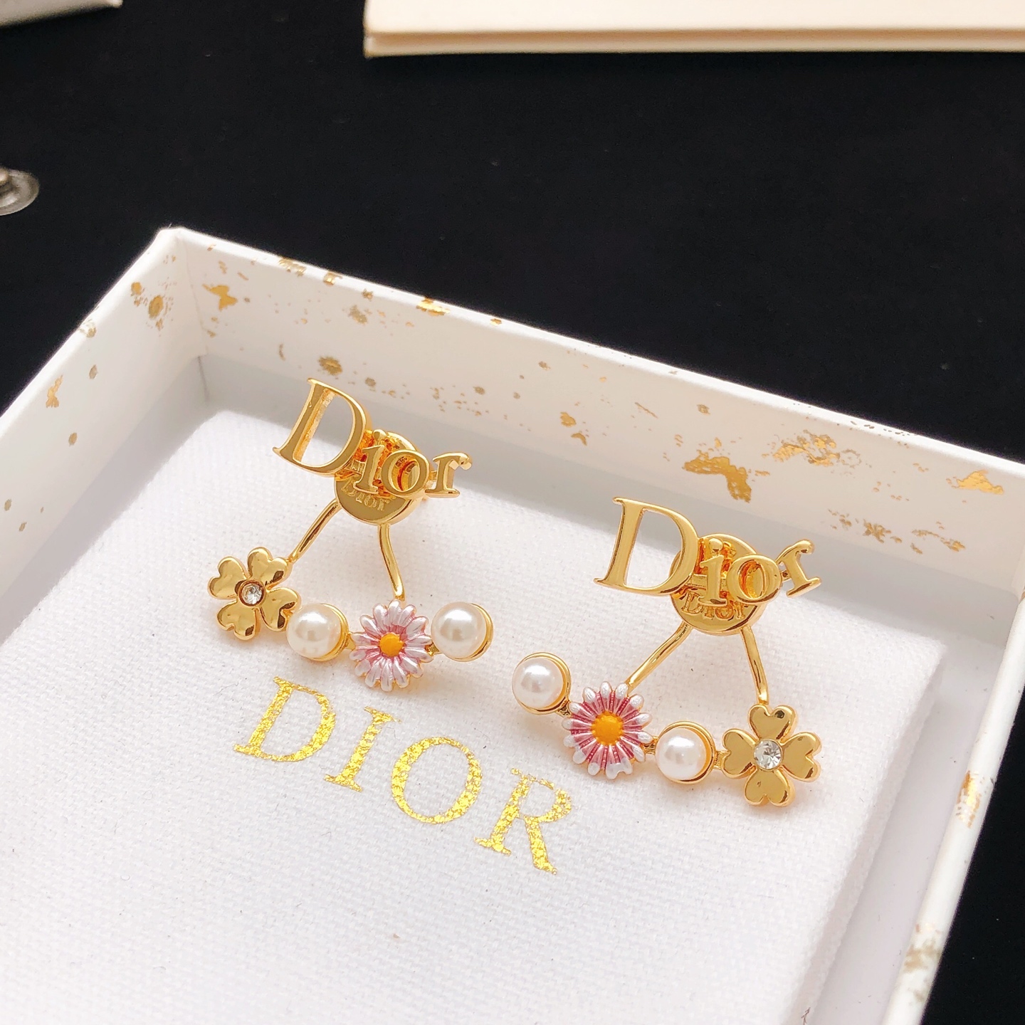 迪奥 Dior 高定典藏高定典雅奢华珠宝首饰项链手链戒指 #1FC37699 2