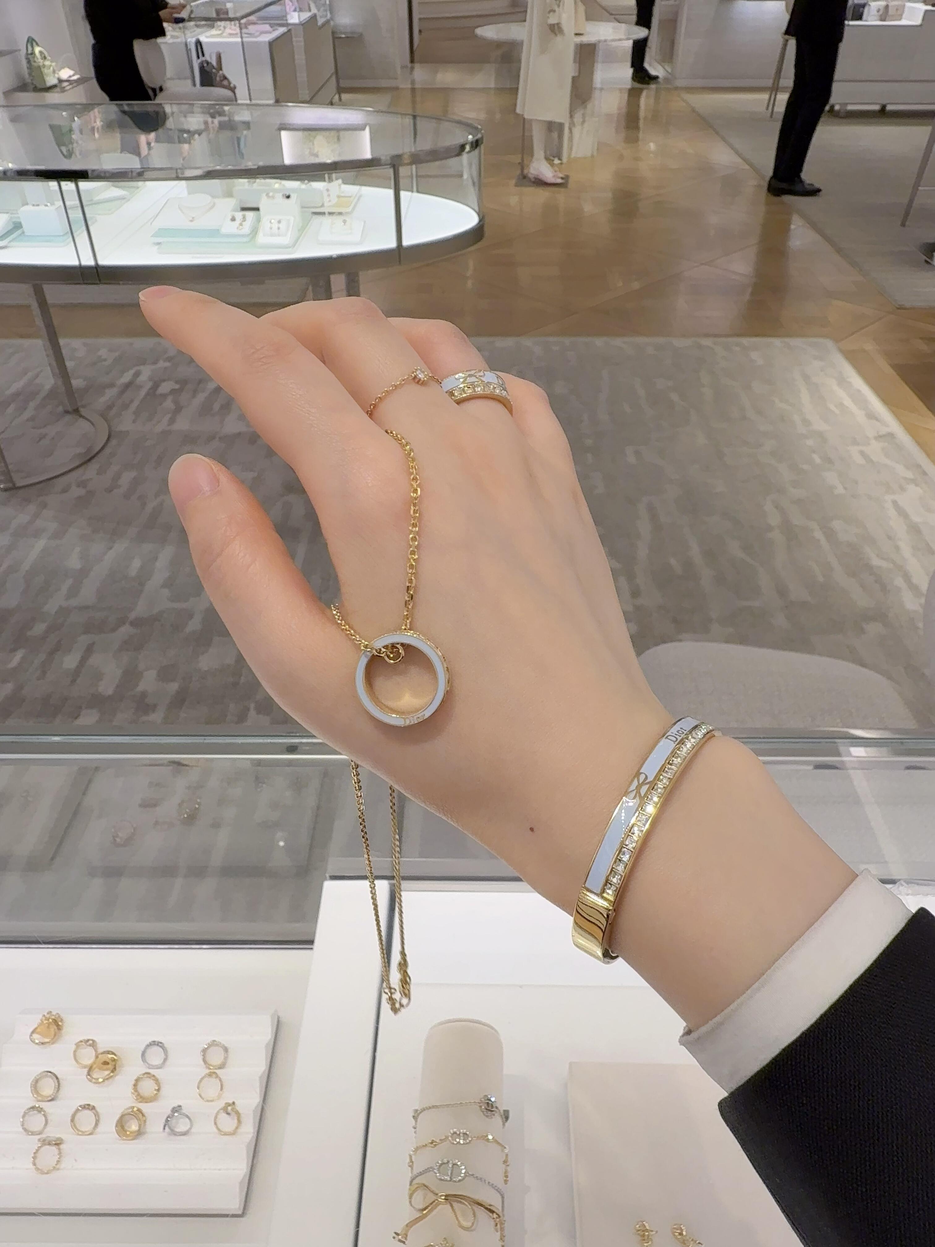 Dior Haute Couture Haute Joaillerie Fine Jewelry Earrings Necklace Ring 9