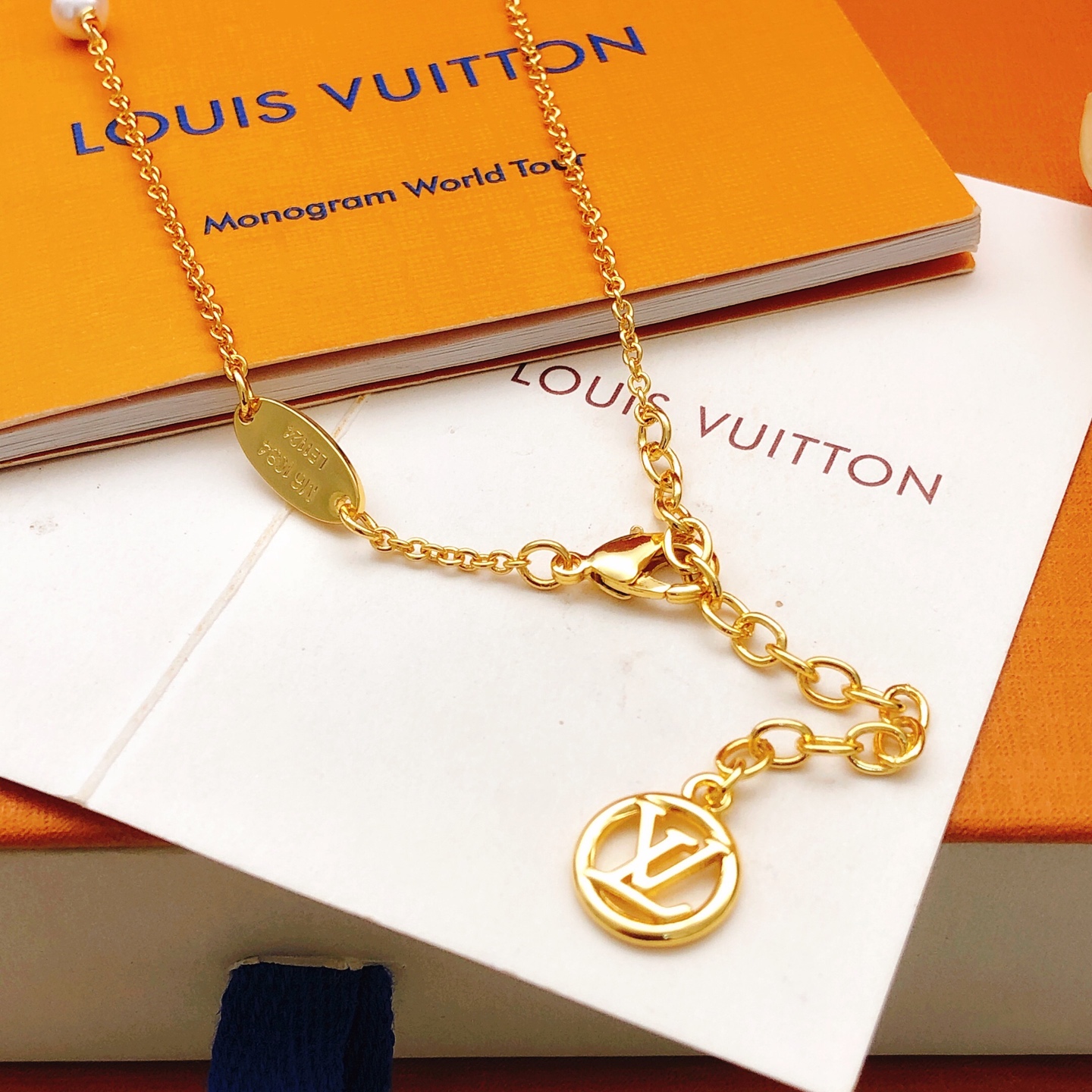 路易威登 Louis Vuitton 传世高定珠宝耳环项链戒指首饰 #9F8CFB6A 3