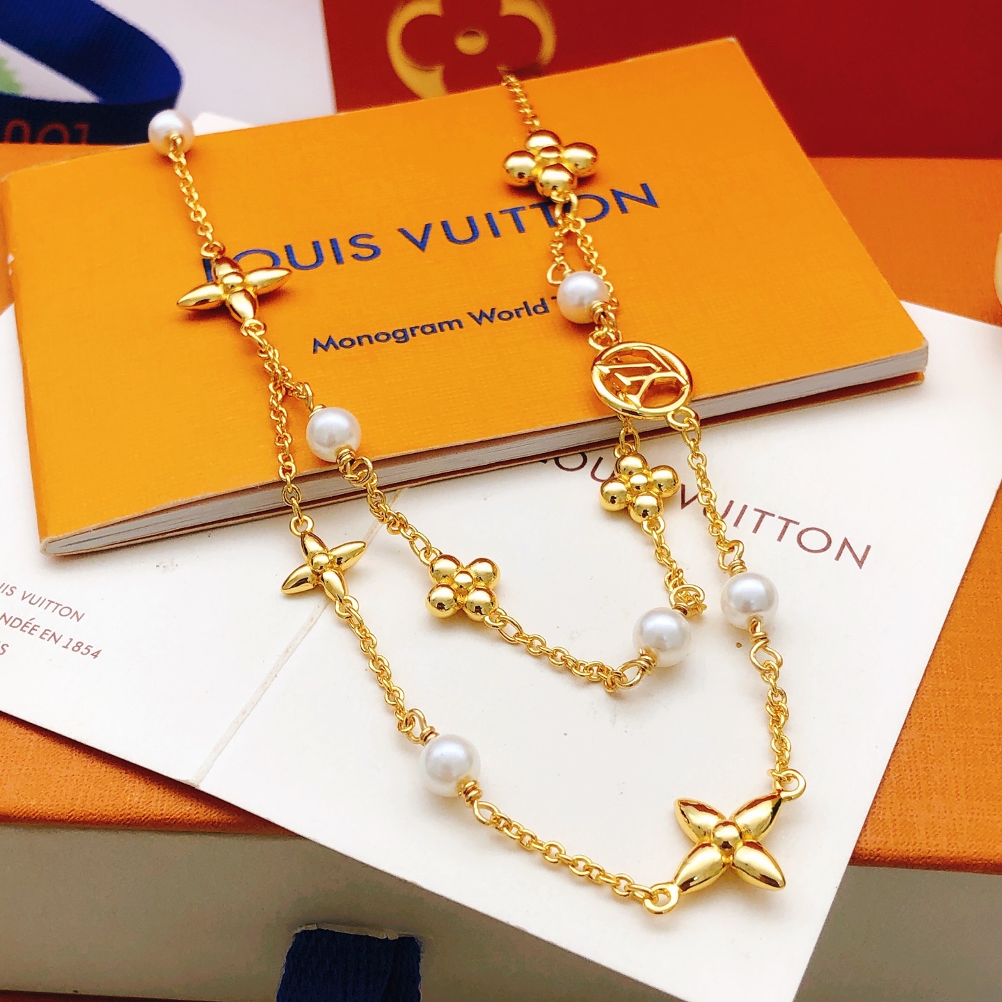 路易威登 Louis Vuitton 传世高定珠宝耳环项链戒指首饰 #9F8CFB6A 2