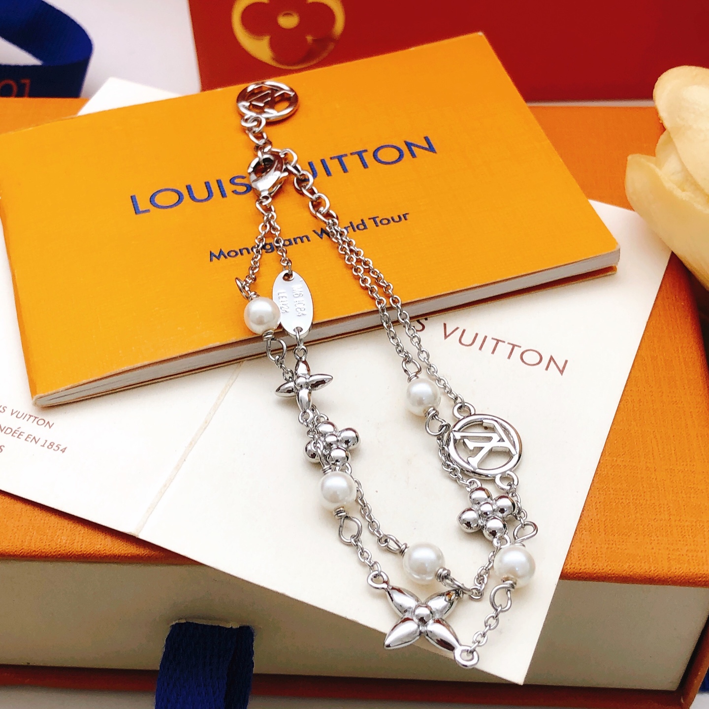 路易威登 Louis Vuitton 传世高定珠宝耳环项链戒指首饰 #431CFB31 3
