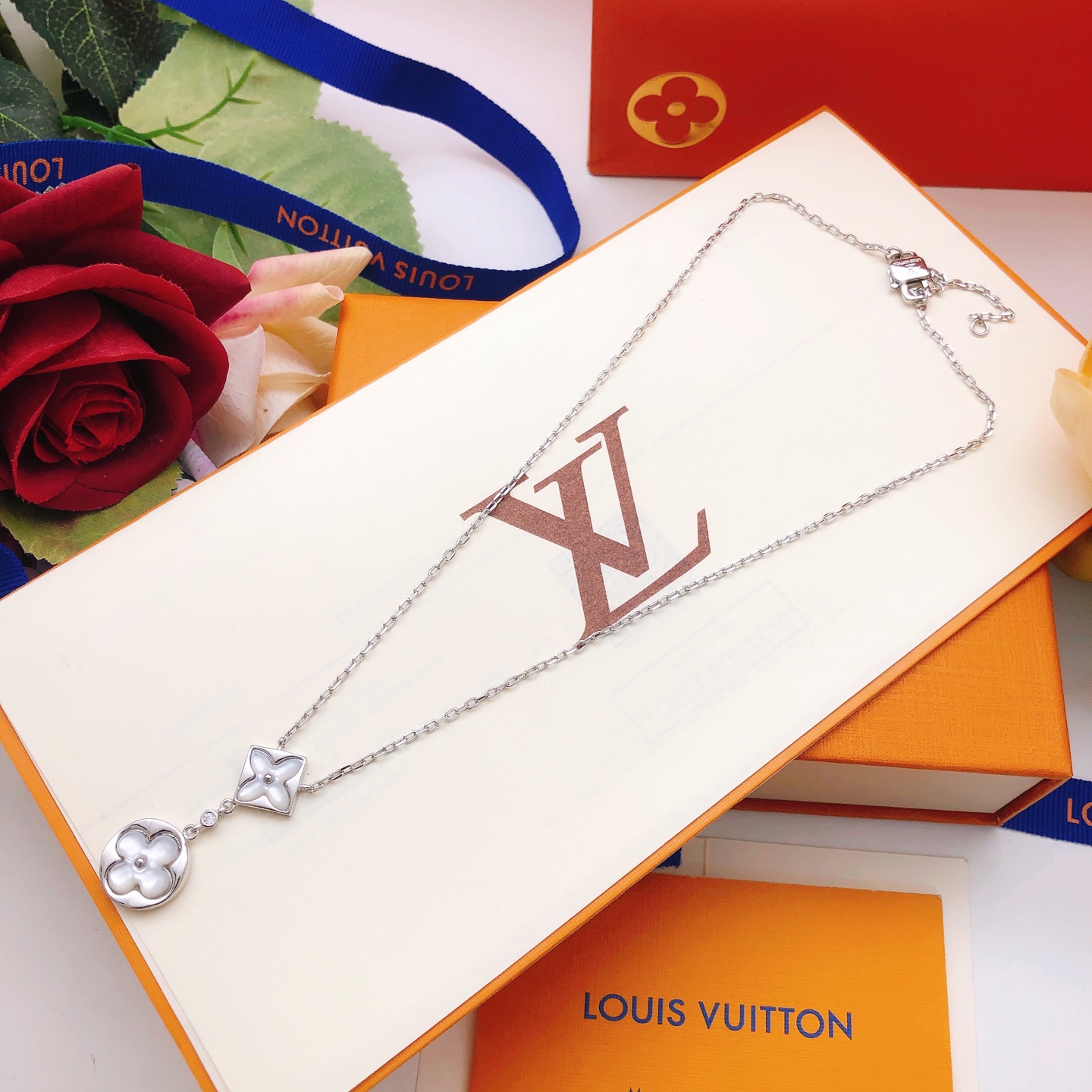 路易威登 Louis Vuitton 传世高定珠宝耳环项链戒指首饰 #BD3BC100 5