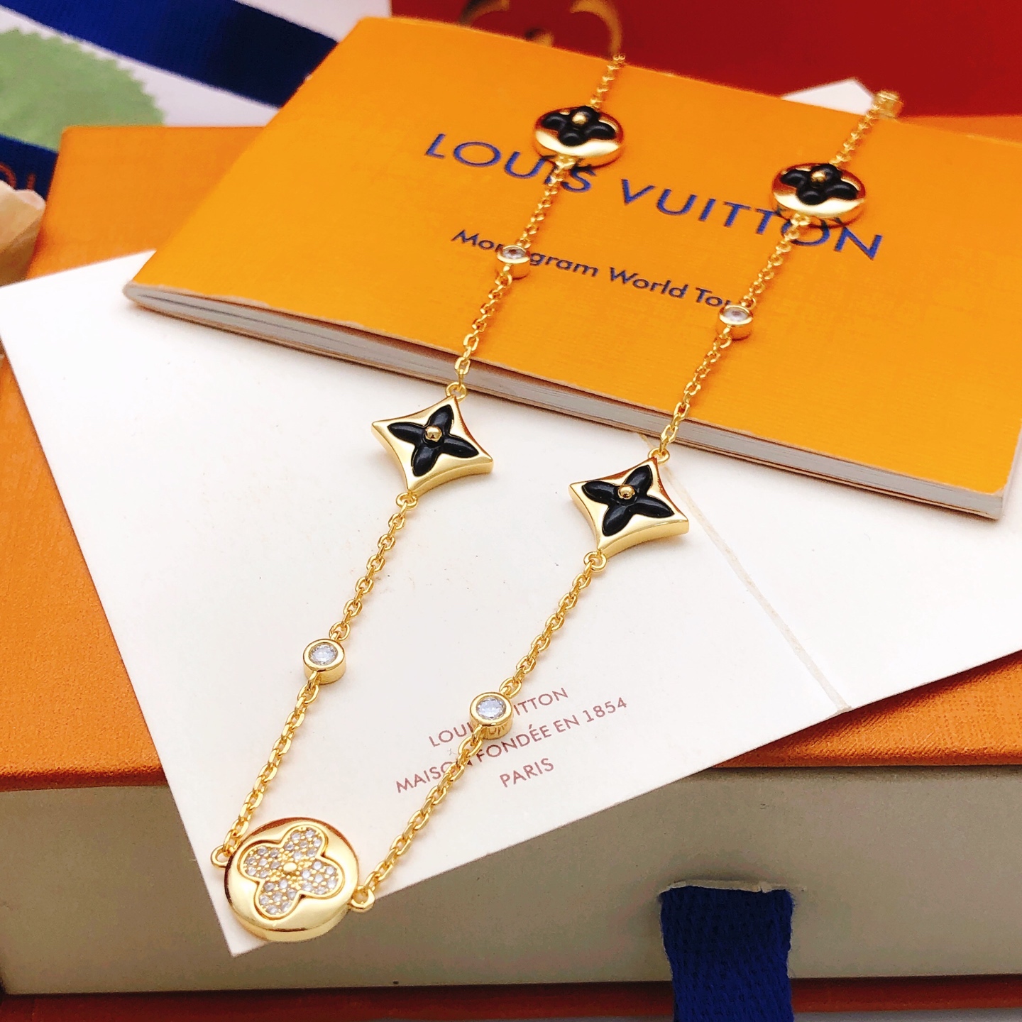 路易威登 Louis Vuitton 传世高定珠宝耳环项链戒指首饰 #B571F528 2