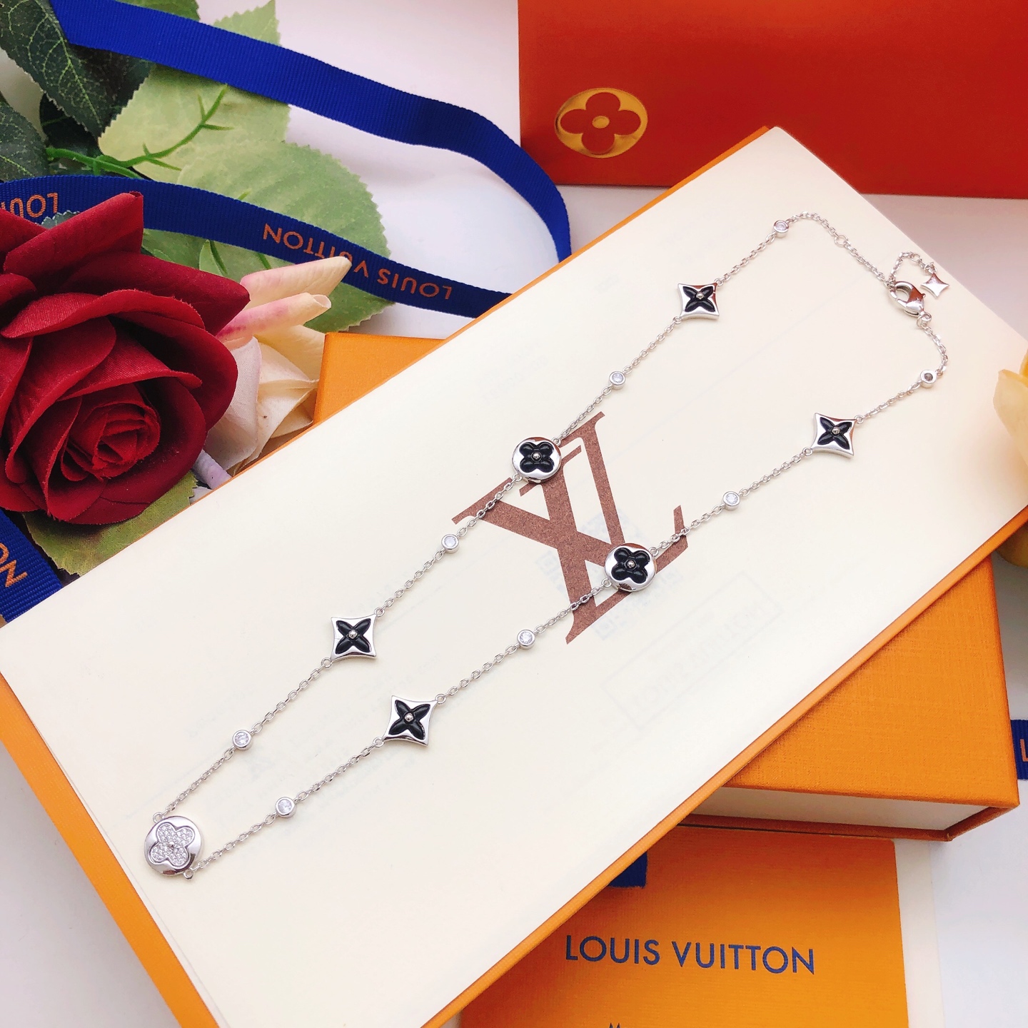 路易威登 Louis Vuitton 传世高定珠宝耳环项链戒指首饰 #64C24FBE 5