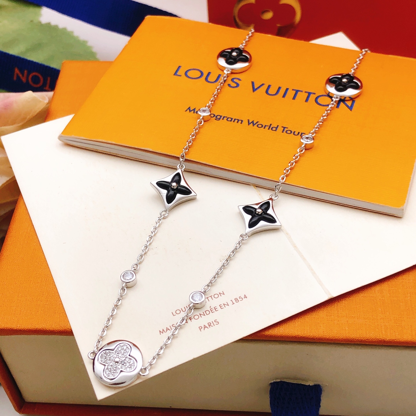 路易威登 Louis Vuitton 传世高定珠宝耳环项链戒指首饰 #64C24FBE 2