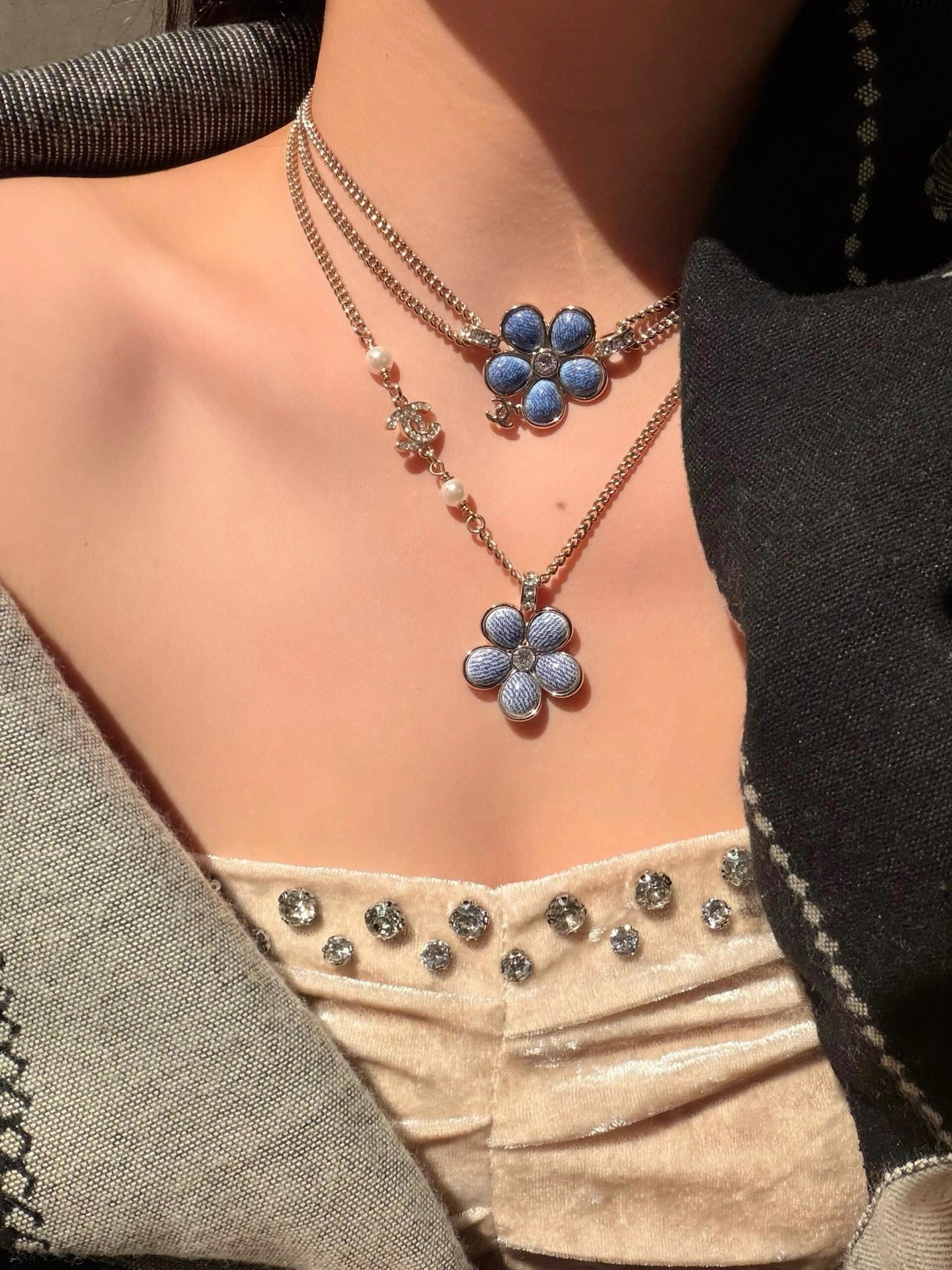 Valentino Haute Couture Haute Joaillerie Fine Jewelry Earrings Necklace 9