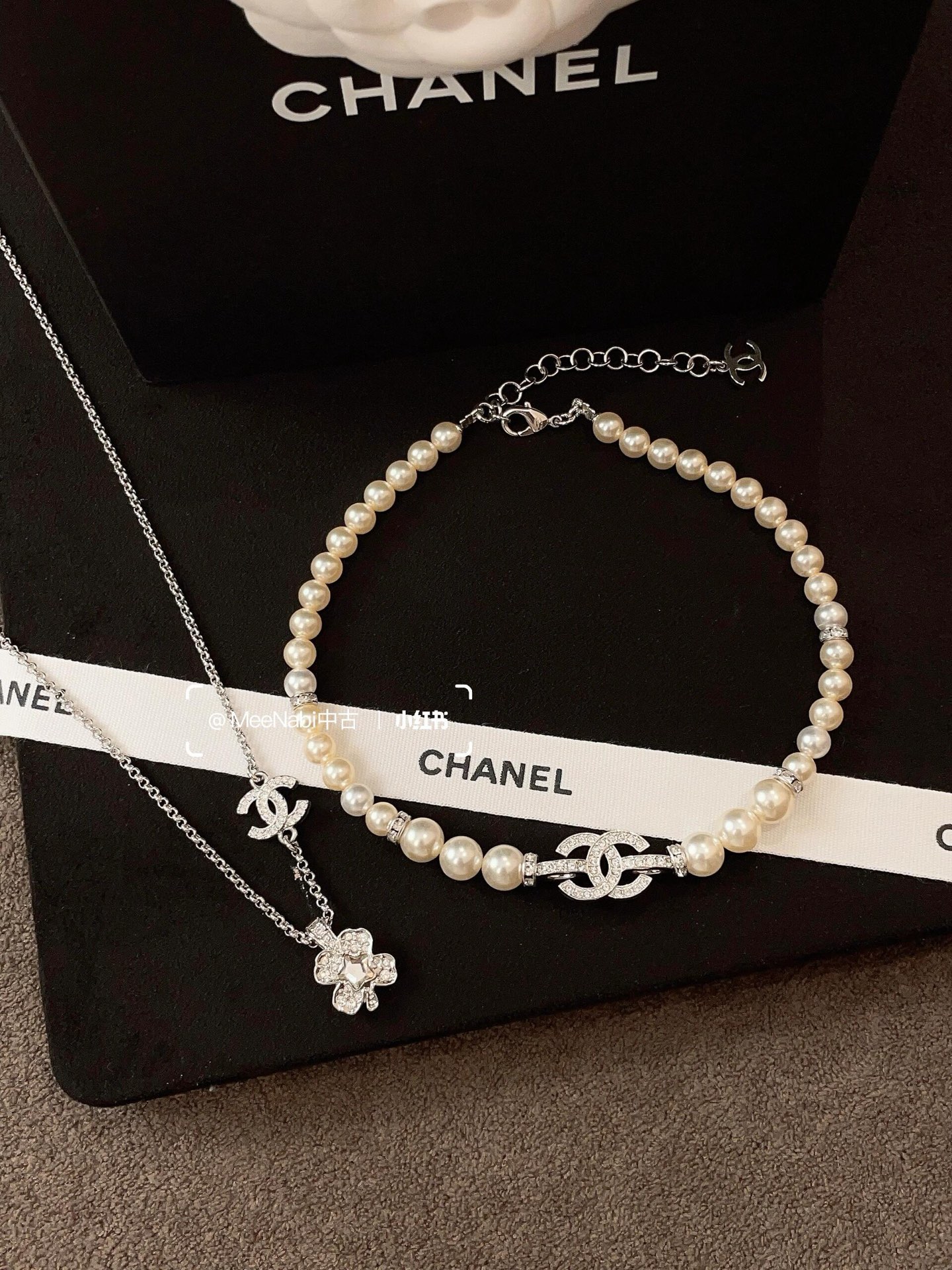 香奈儿 Chanel 高定典藏传世高定珠宝耳环项链戒指首饰 #D9875E3A 9