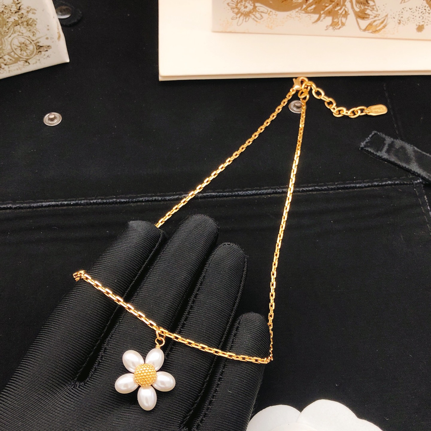 迪奥 Dior 高定典藏传世高定珠宝耳环项链戒指首饰 #F781A3DD 2