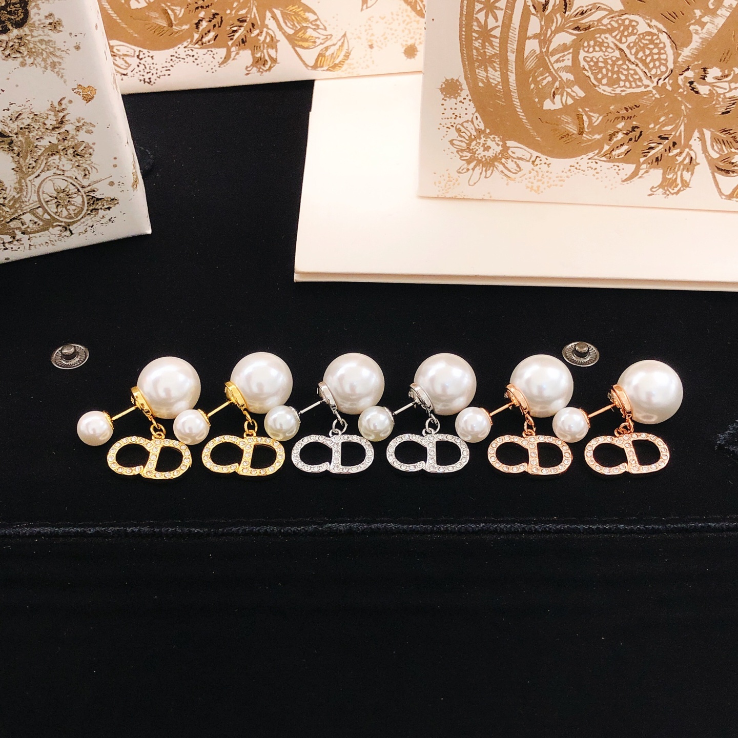 Saint Laurent Haute Couture Haute Joaillerie Fine Jewelry Earrings 6