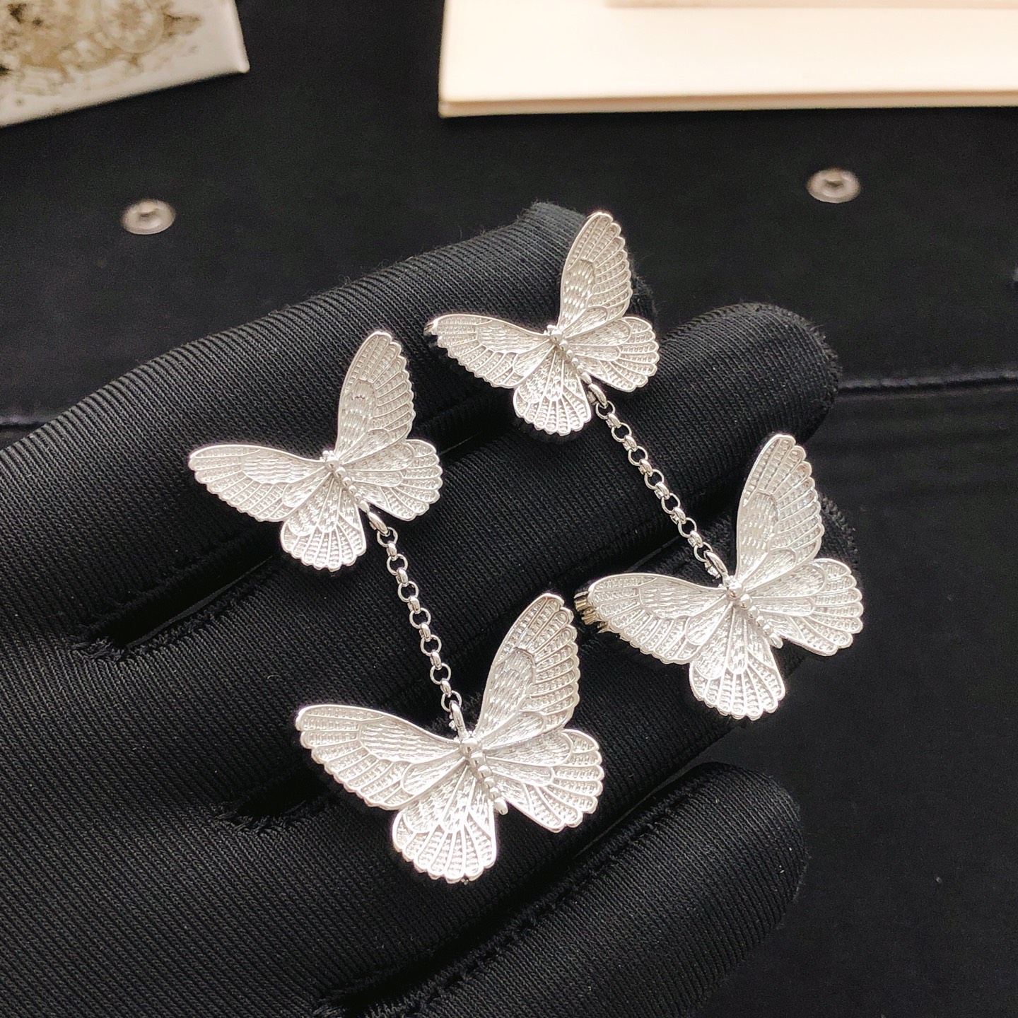 Celine Haute Couture Haute Joaillerie Fine Jewelry Earrings Necklace 2