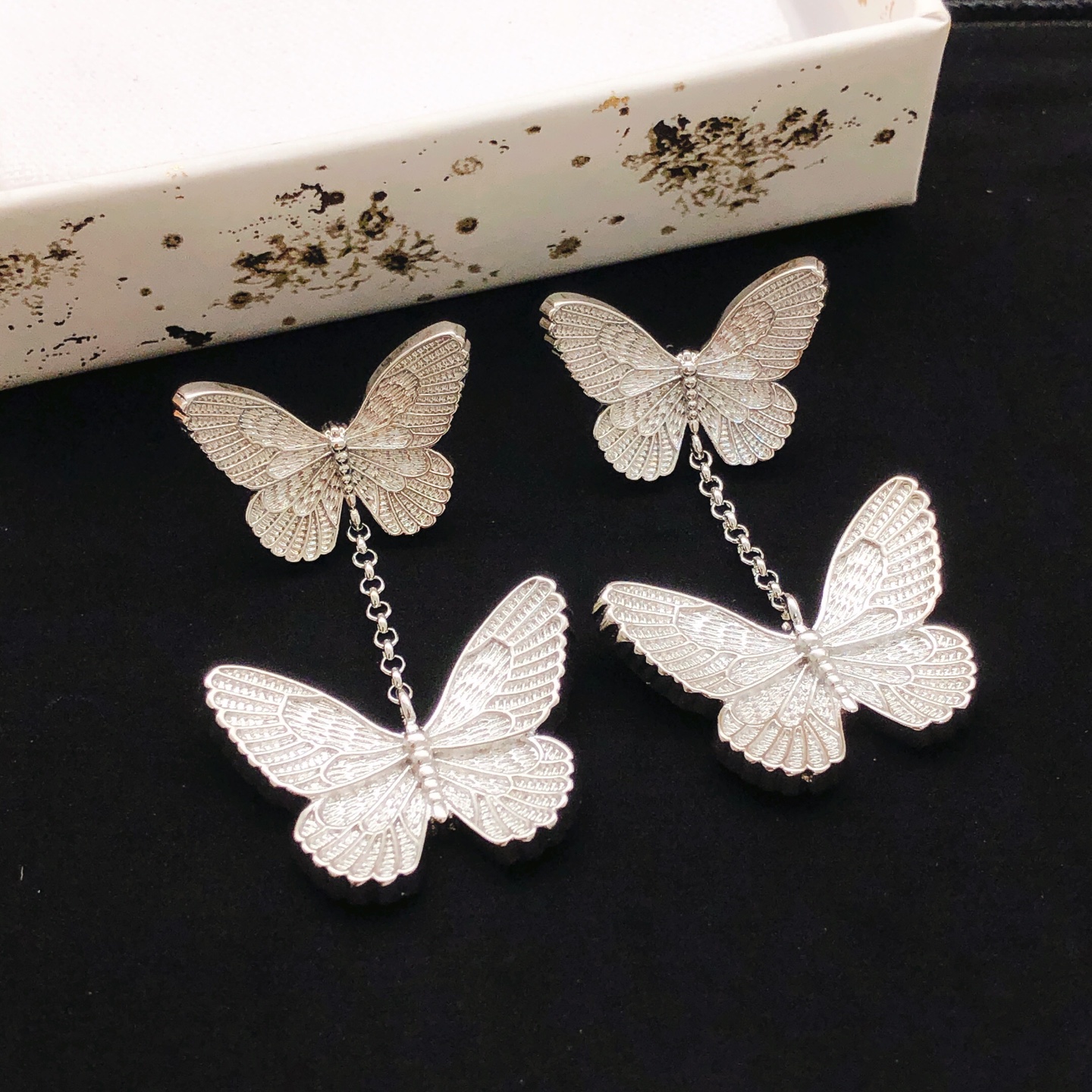 Celine Haute Couture Haute Joaillerie Fine Jewelry Earrings Necklace 4