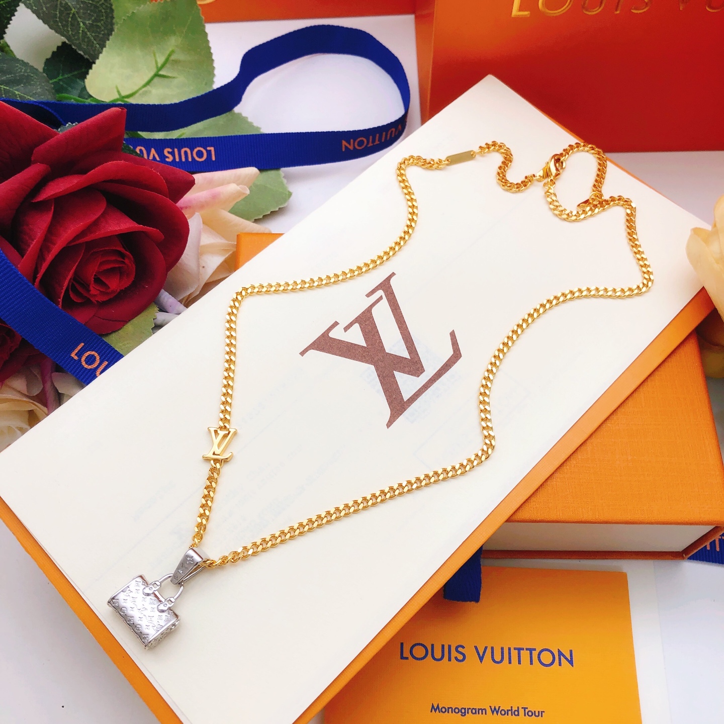 Louis Vuitton Haute Maroquinerie Luxury Leather Bag Handbag Ref.1BF190AA 3