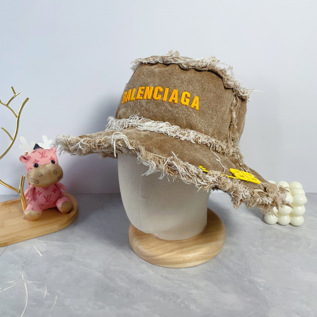 Balenciaga Sombreros Sombrero de cubo Réplica de alta calidad barata
 Colección verano Casual