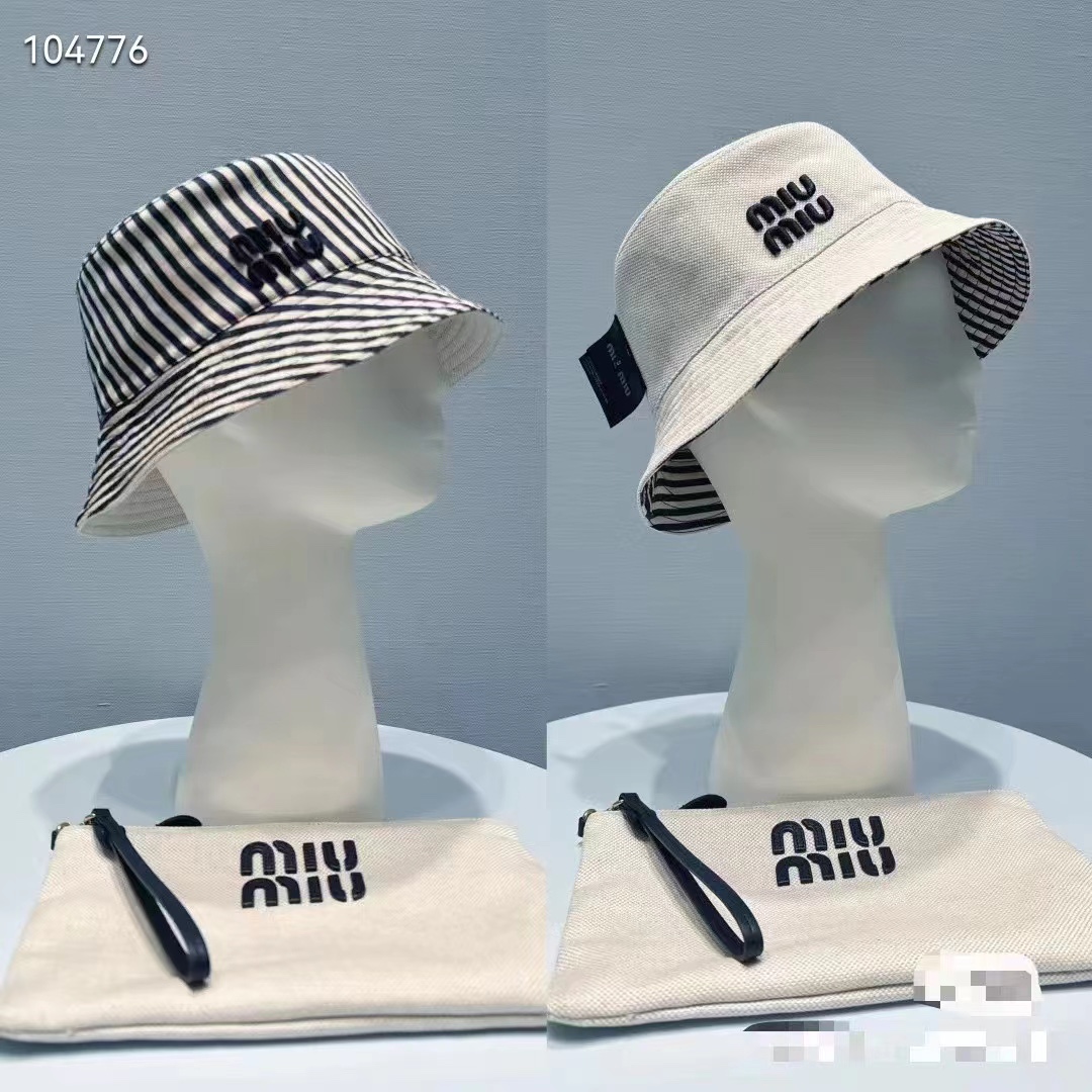 MiuMiu Sombreros Sombrero de cubo Universal para hombres y mujeres