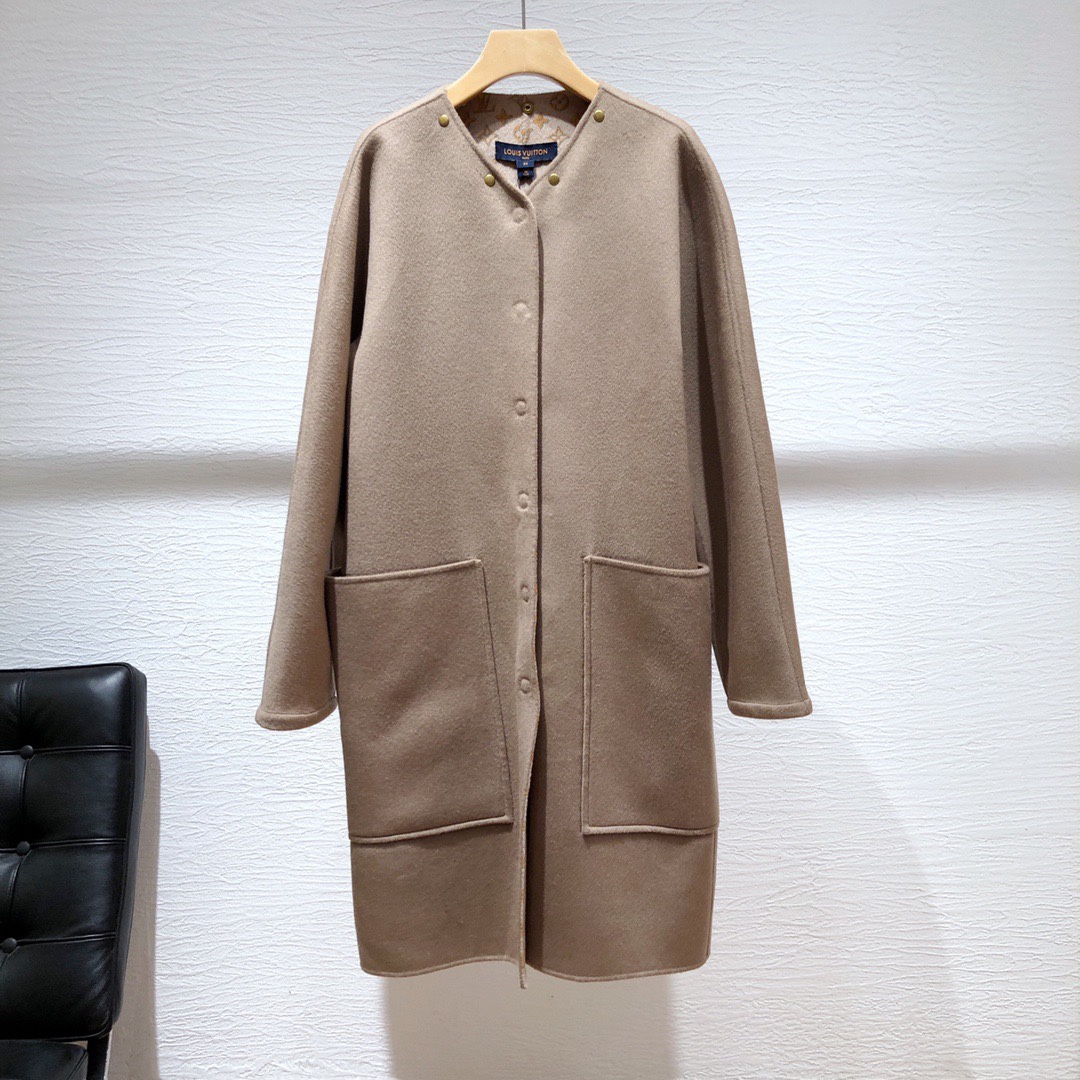 [Cashmere Coats, Furs]Big V winter blockbuster Women