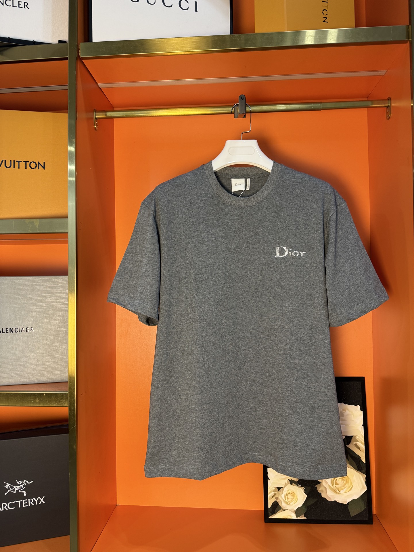 P85 Fotos reales, versión superior Dior #0262 Sincronización de nuevos productos, clásico de la marca, bordado de letra…