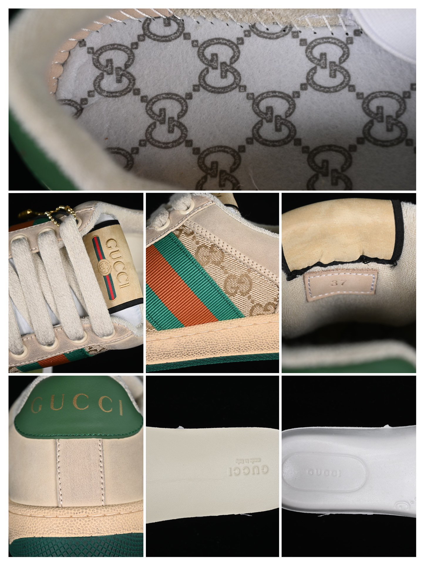 💰190真标💰280公司级💰380纯原💰520顶级
Gucci Distressed Screener Sneaker 古驰小脏鞋系列 经典原型复古百搭做旧老爹板鞋 9Y9209443
#独家定制代购版 海外专供批次 原厂订单 目前市面最强 全身20几个细节点全部做到一致还原
#官网同步最新满天星礼盒全套包装 高端零售海外实体专供 混卖版 渠原道装 原版做旧 右脚鞋侧嵌入NFC防伪芯片装置+鞋盒标二唯码扫描 秒进官网
#原装意大利进口 里外全皮 全套包装 全头层顶级软牛皮 广东代工出品 原档原标原盒 随意对比任何版本
尺码:35 36 37 38 39 40 41 42 43 44 45 MBJ0