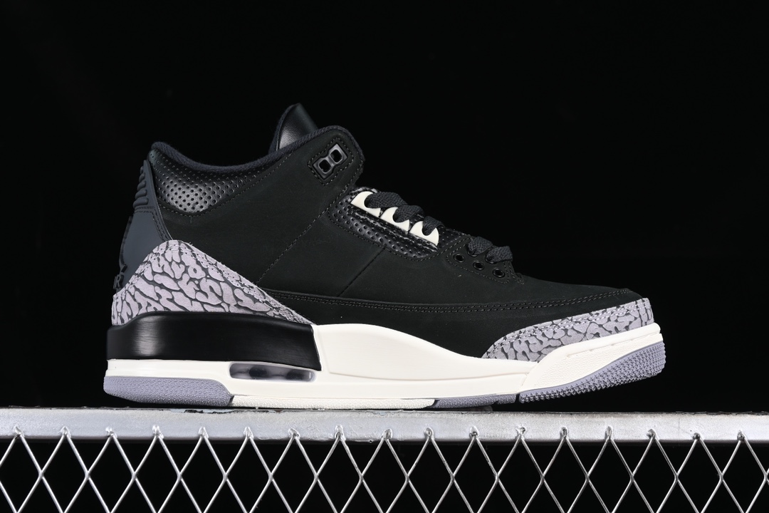 💰190真标💰280公司级💰380纯原
Air Jordan 3 Retro "Off Noir" AJ3 乔3做旧黑水泥 CK9246-001
#鞋身整体以大面积黑色麂皮覆盖,标志性的大象纹也同样得以保留。鞋带孔、鞋舌等细节部分采用水泥灰点缀,整体颜值与AJ3 "黑水泥"十分相似!
#此外在鞋帮、中底部分均已米白色呈现,营造出独特的氧化效果,年代感十足!
尺码:36 36.5 37.5 38 38.5 39 40 40.5 41 42 42.5 43 44 44.5 45 46 47.5 LTE5