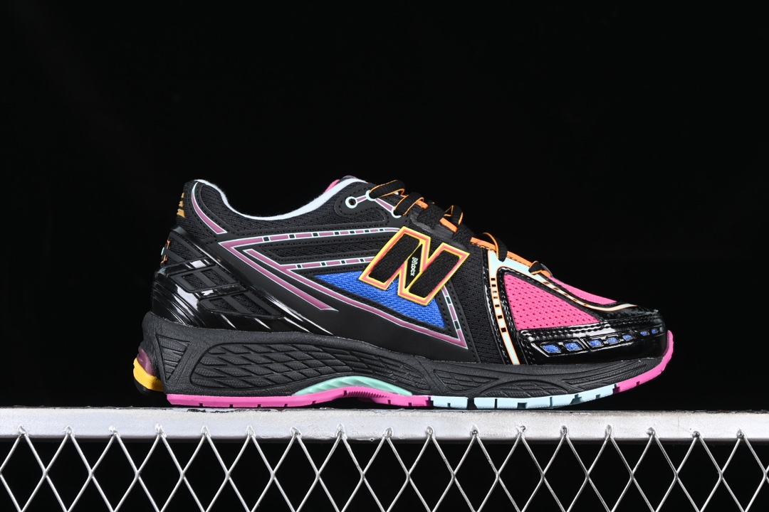 纯原NewBalance1906系列复古老爹风休闲运动慢跑鞋M1906RCP#采用轻质牛剖革拼接透气网眼