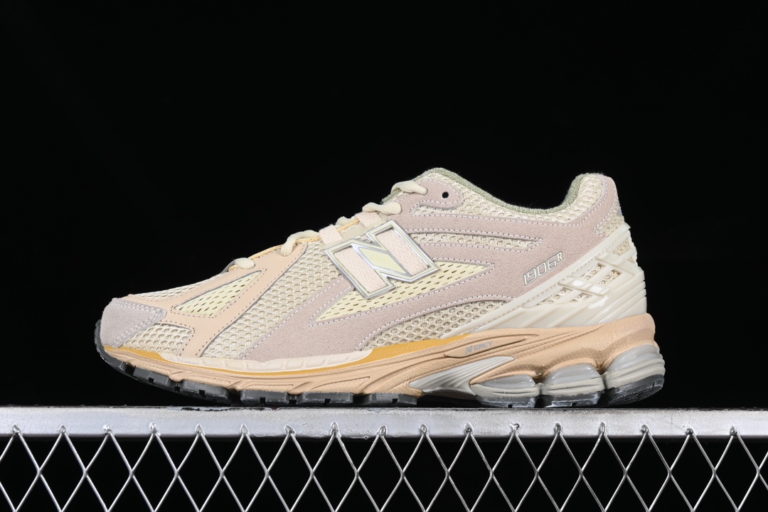 纯原NewBalance1906系列复古老爹风休闲运动慢跑鞋M1906RAU#采用轻质牛剖革拼接透气网眼