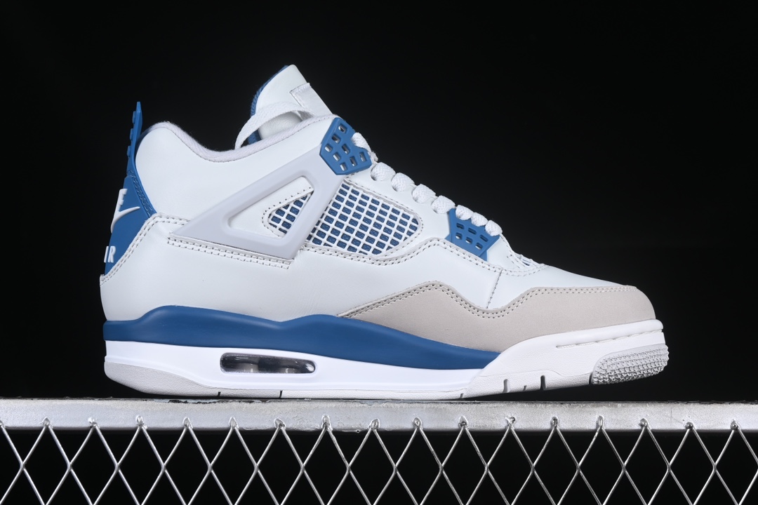 💰190真标💰280公司级💰380纯原💰460顶级
Air Jordan 4 Retro "Military Blue" AJ4 乔4白蓝灰元年配色 FV5029-141
#采用经典的白色、军蓝色和中性灰色为配色方案,以白色皮革鞋面,鞋头采用中性灰色覆面,鞋眼、中底、鞋跟片和鞋舌上的Jumpman标志均采用军蓝色撞色设计,最后以白色、蓝色和灰色橡胶外底,鞋跟搭配白色“Nike Air”Logo完善设计。
尺码:40 40.5 41 42 42.5 43 44 44.5 45 46 47.5 HCF6