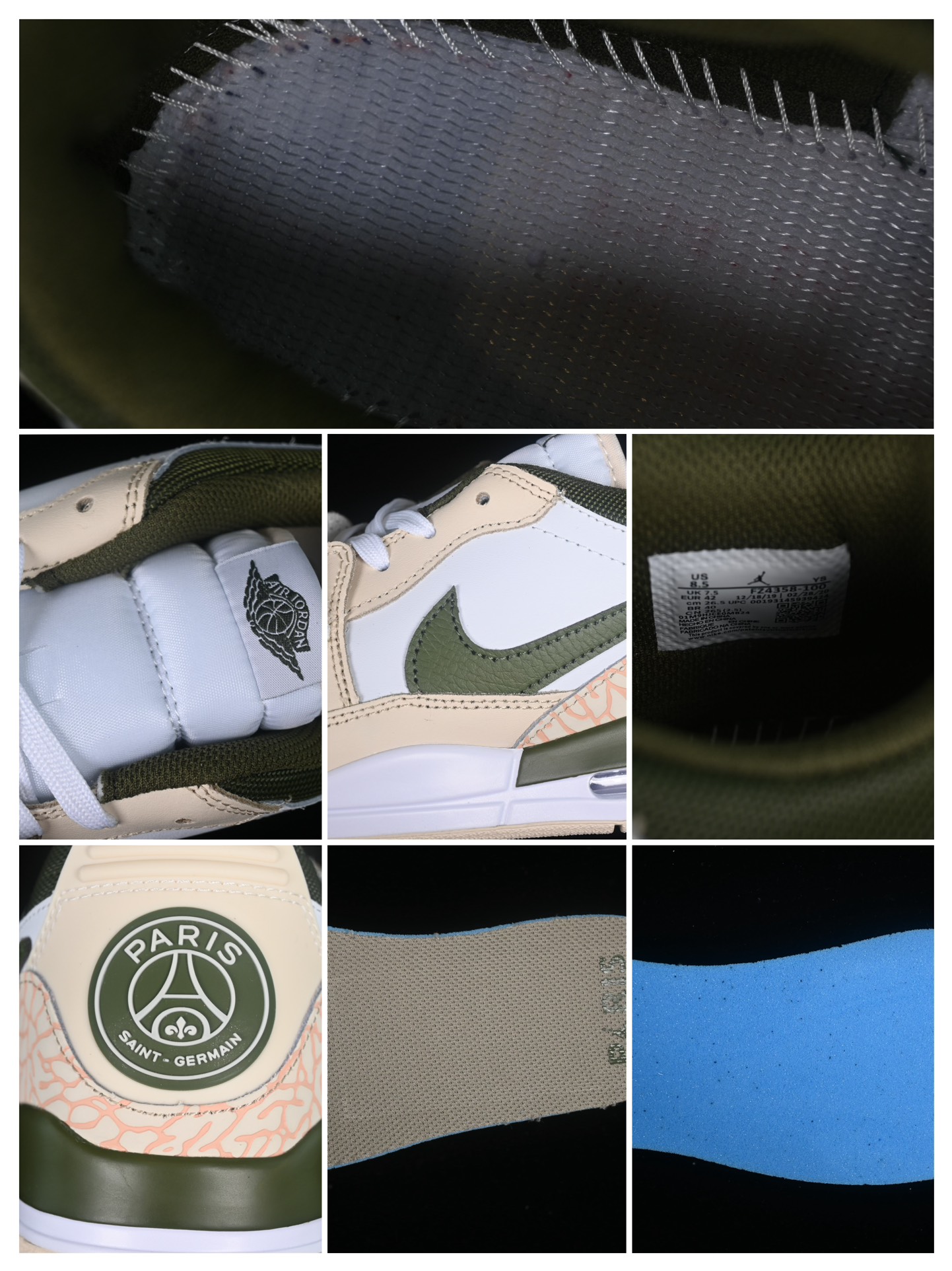 💰200真标💰240公司级💰280纯原
Air Jordan Legacy AJ312 Low 龙年限定 魔术贴三合一板鞋 FZ4358-100
尺码:36 36.5 37.5 38 38.5 39 40 40.5 41 42 42.5 43 44 44.5 45 46 G.C3