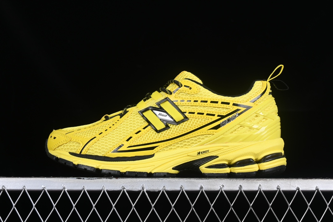 纯原NewBalance1906系列复古老爹风休闲运动慢跑鞋M1906RGA#采用轻质牛剖革拼接透气网眼