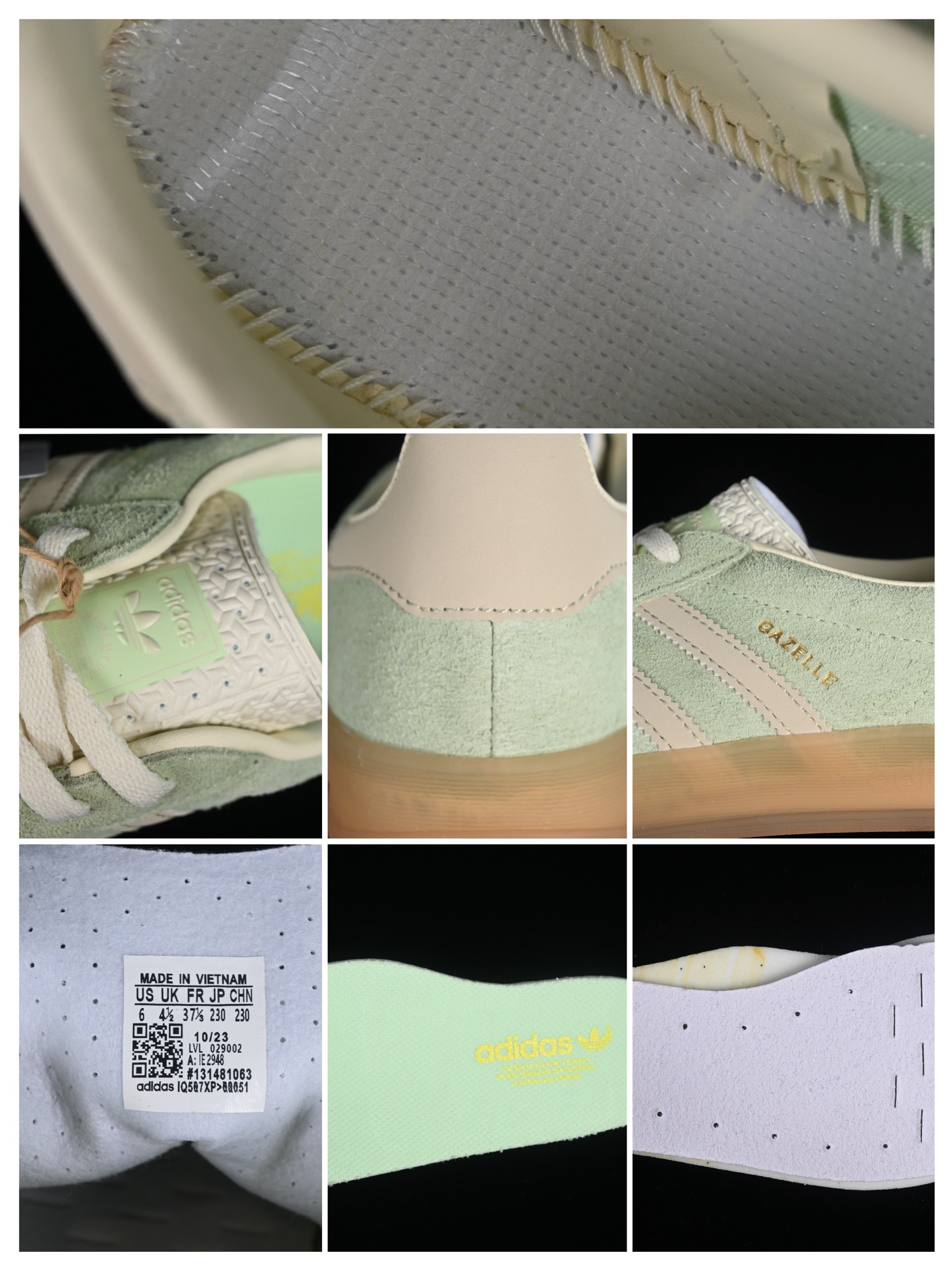  开学季特价 Ad Originals Gazelle Indoor IE2948 三叶草复古休闲防滑耐