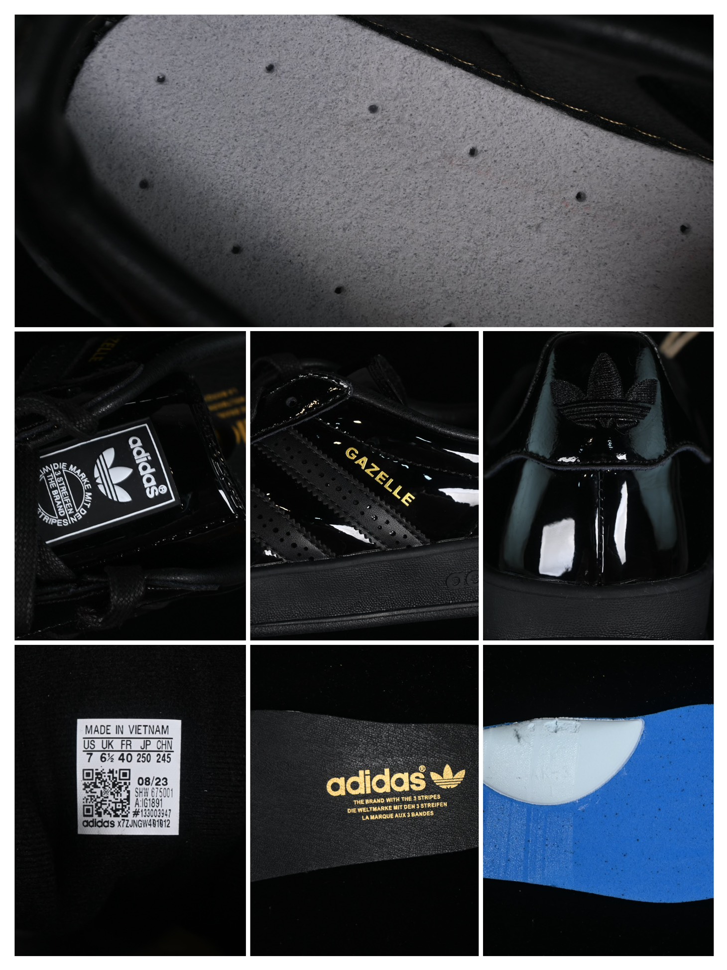  开学季特价 Ad Originals Gazelle Indoor IG1891 三叶草复古休闲防滑耐