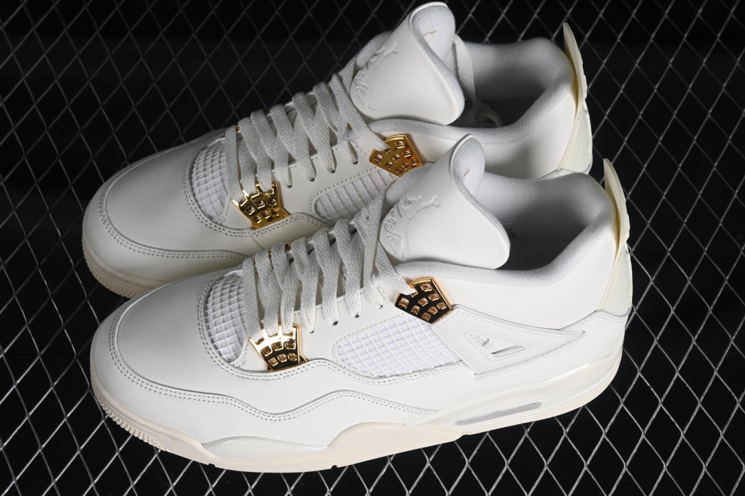 💰190真标💰280公司级💰380纯原💰480顶级
Air Jordan 4 Retro "Metallic Gold" AJ4 乔4米白金 AQ9129-170
#天花板品质 原装版本 全身采用原厂皮料 鞋带 织唛 内标全部客供原厂 原厂数据 原厂楦头纸板打造 每个细节都对位原鞋
尺码:36 36.5 37.5 38 38.5 39 40 40.5 41 42 42.5 43 44 44.5 45 45.5 46 47.5 48.5 LWF6