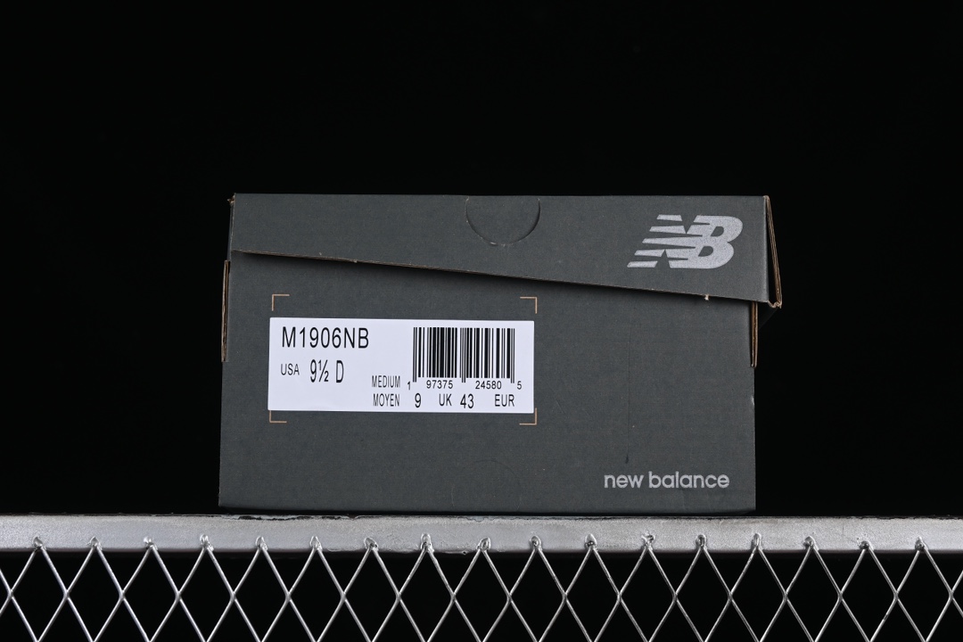 纯原NewBalance1906系列复古老爹风休闲运动慢跑鞋M1906NB#采用轻质牛剖革拼接透气网眼衬