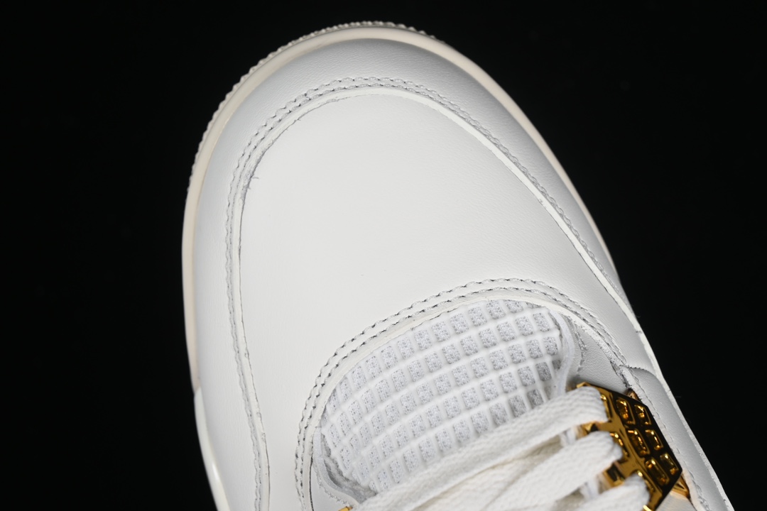 💰190真标💰280公司级💰380纯原💰520顶级
Air Jordan 4 Retro "Metallic Gold" AJ4 乔4米白金 AQ9129-170
#最大50.5码 原厂麂皮 内置小书包保护 外贸顶级专供 全部配色原鞋原尺码开发生产 极致还原 一眼ZP既视感
尺码：40 40.5 41 42 42.5 43 44 44.5 45 45.5 46 47.5 48.5 49.5 50.5 P.F6