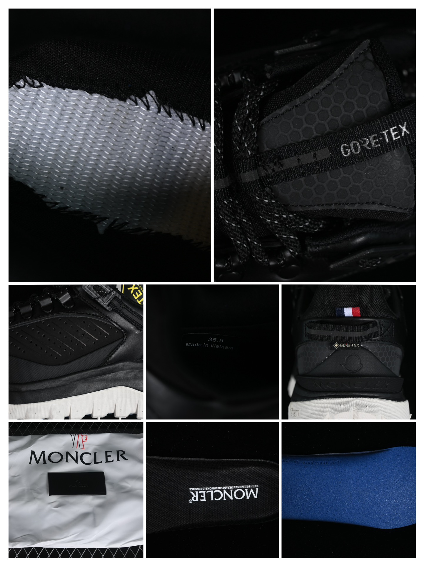 💰500纯原
Moncler 盟可睐/蒙口 Trailgrip GTX 抗撕裂材质山地户外鞋 M00050M3211
#鞋身采用Cordura防撕裂尼龙/Gore-Tex防水材质 中底内置全掌碳板 支撑性能拉满 侧边3M反光带
#大底采用RB MD 碳板 TPU 五层分离组合 鞋底搭载Vibram外底提供超强的抓地力和防滑性能 原装大盒包装 内赠Moncler徽章防层袋一副
尺码:36 36.5 37.5 38 38.5 39 40 40.5 41 42 42.5 43 44 44.5 45 46 X.E5