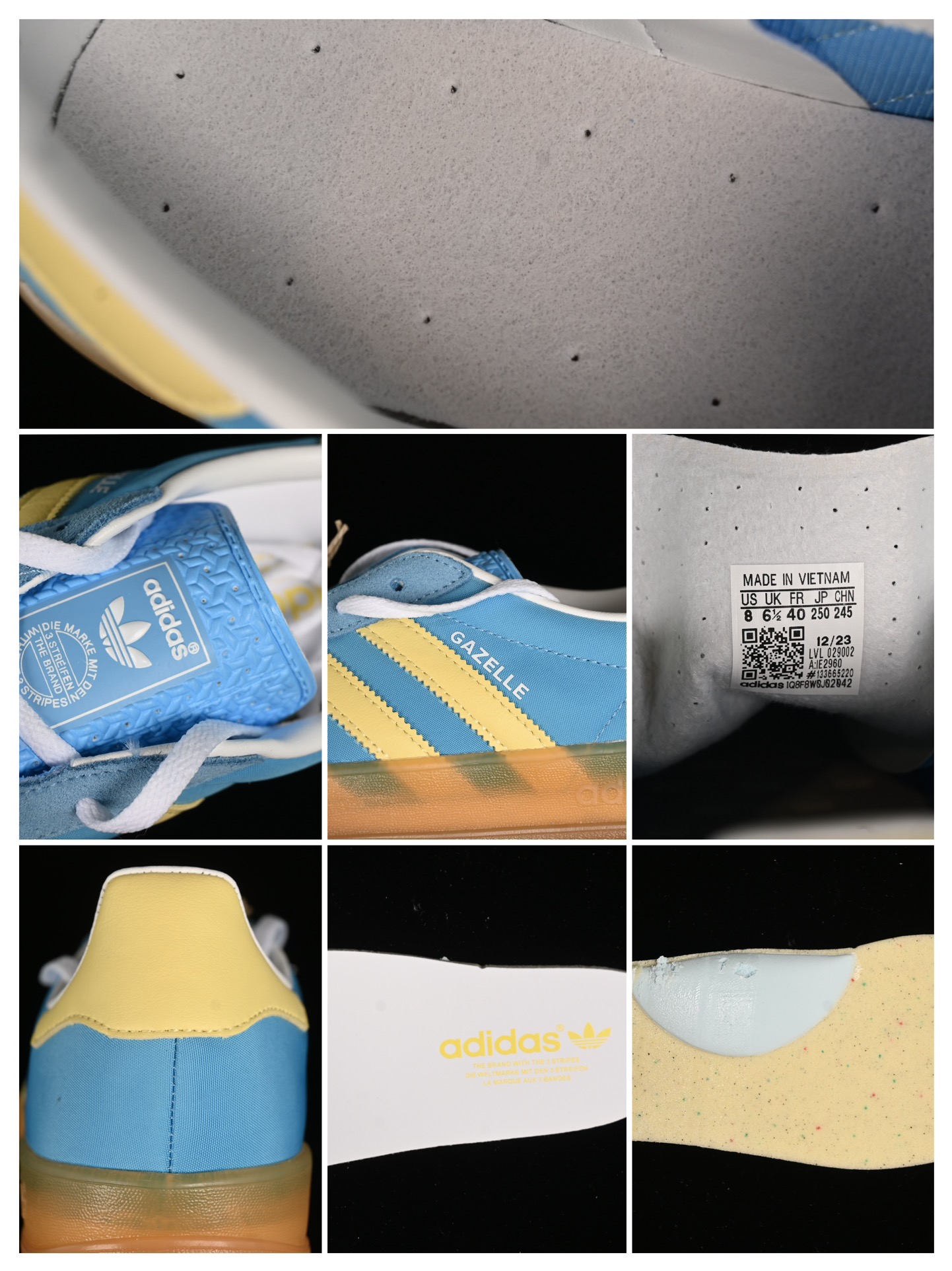  开学季特价 Ad Originals Gazelle Indoor IE2960 三叶草复古休闲防滑耐