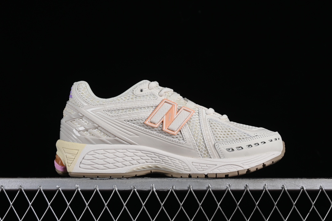 纯原NewBalance1906系列复古老爹风休闲运动慢跑鞋M1906RBP#采用轻质牛剖革拼接透气网眼