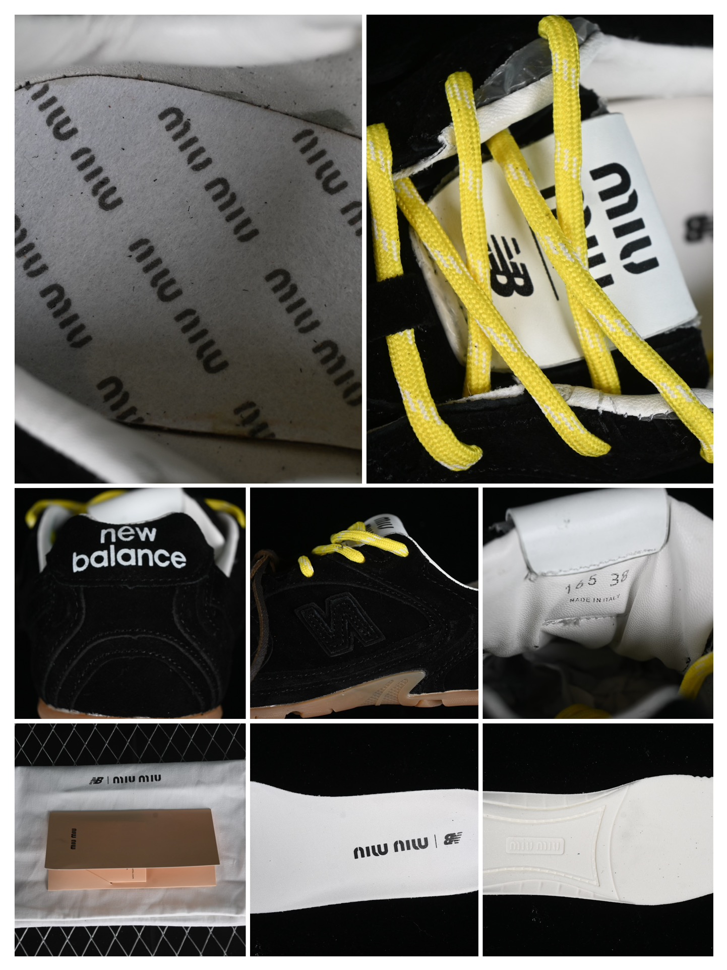 💰300纯原
MiuMiu x New Balance 530系列 意大利奢侈品牌/缪缪联名款低帮经典复古休闲运动慢跑鞋
#鞋款采用解构和轻盈的设计,彷旧的布料包覆着 New Balance 530的轮廓,刻意磨损、不均匀的皮革色调,让波鞋多了不同的个性 这款联名鞋款配有双鞋带设计,包括白色、橙色、棕色和黄色鞋带,营造出随性系起的感觉,为整体感又多了几分 Boyish 以及率性感
尺码:35 36 37 37.5 38 38.5 39.5 40 40.5 41.5 42 42.5 43.5 44 44.5 45 AJD4