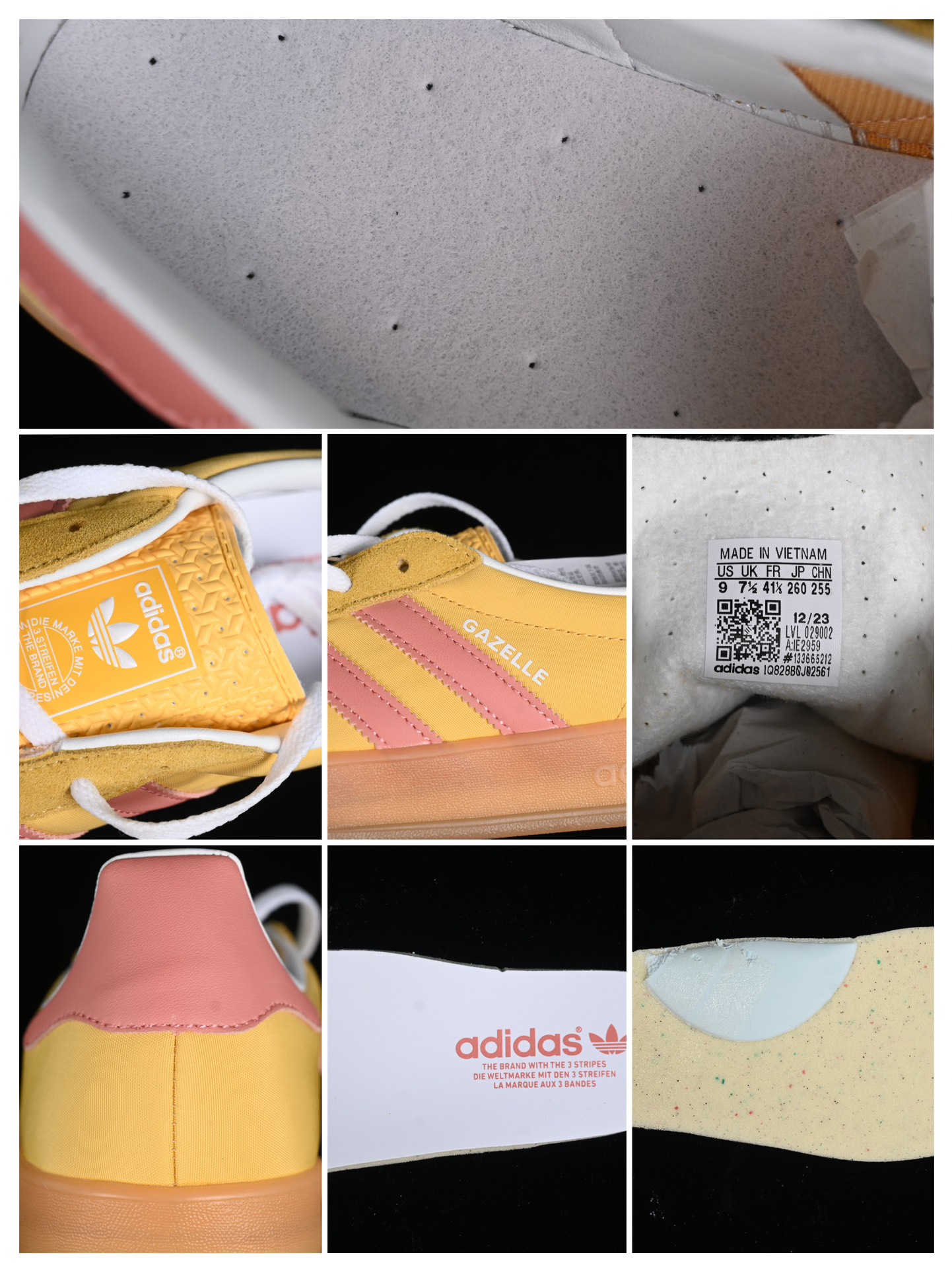  开学季特价 Ad Originals Gazelle Indoor IE2959 三叶草复古休闲防滑耐