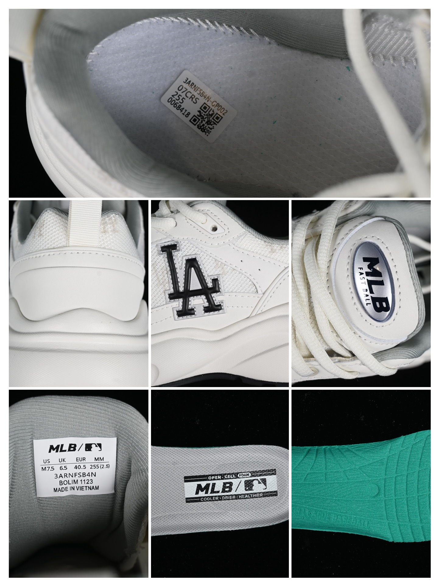 纯原NYMLBFastBallClassicMonogram24SS纽约洋基队复古休闲跑步3ARNFSB