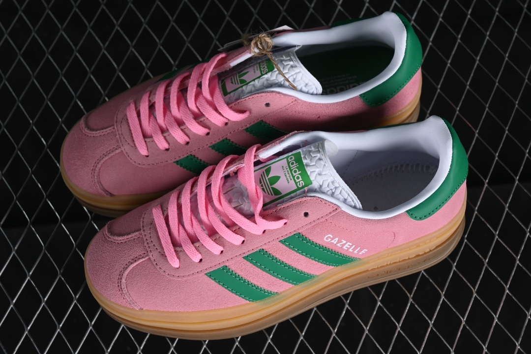 💰190纯原
 Ad Originals Gazelle Bold IE0420 三叶草厚底休闲防滑耐磨低帮板鞋
尺码：35 36 36.5 37 38 38.5 39 40 40.5 41 42 99C3