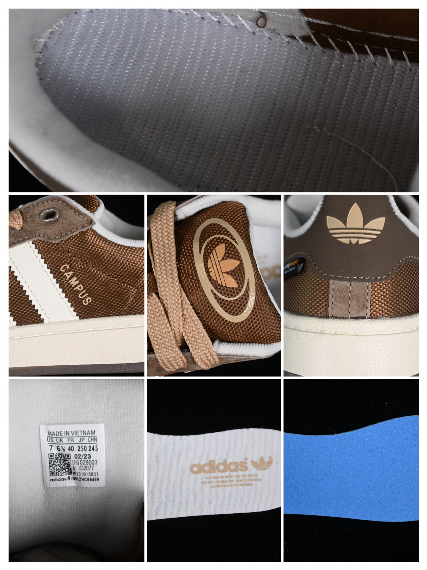 💰190纯原
Ad Originals Campus 00s ID2077 学院系列面包风复古休闲运动板鞋
#鞋款以经典复古鞋型 Campus 为蓝本打造全新面包鞋,鞋身采用绒面皮料搭配常规皮革,质感上还是延续了经典 Campus 的设计。鞋舌填充更加饱满,让鞋款整体看起来更加圆润,鞋舌还加入了与以往 Campus 不同的全新三叶草 Logo,令造型更具千禧气息。
尺码:36 36.5 37.5 38 38.5 39 40 40.5 41 42 42.5 43 44 44.5 45 G.C3