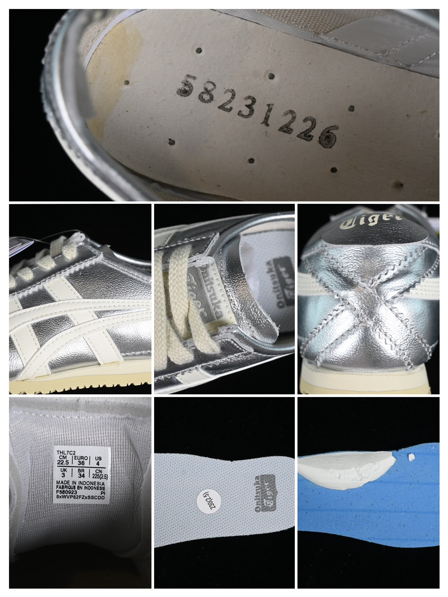  纯原 OnitsukaTiger/鬼塚虎 Mexico 66 全头层皮面低邦休闲跑步鞋 THL7C2-