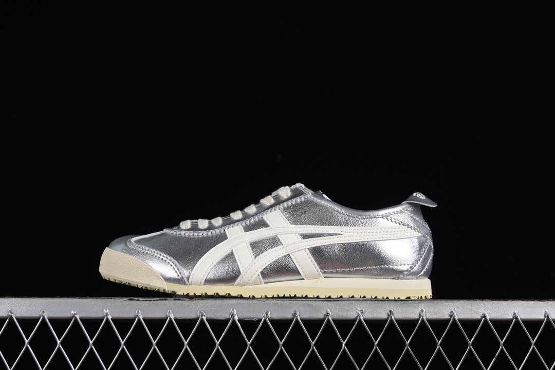 纯原 OnitsukaTiger/鬼塚虎 Mexico 66 全头层皮面低邦休闲跑步鞋 THL7C2-
