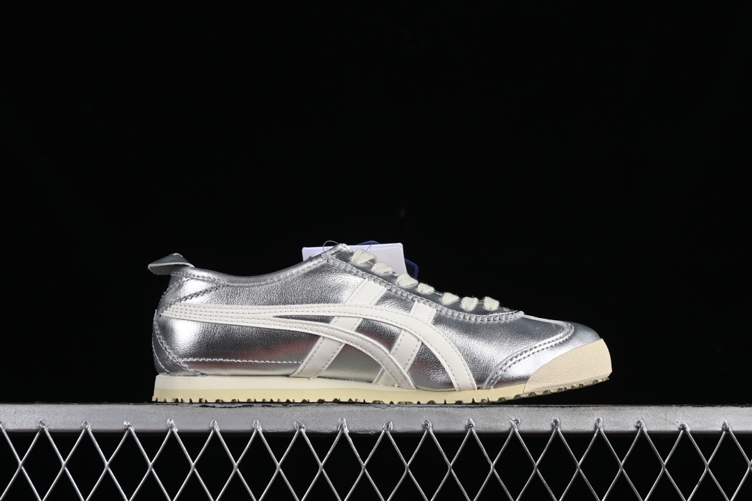  纯原 OnitsukaTiger/鬼塚虎 Mexico 66 全头层皮面低邦休闲跑步鞋 THL7C2-
