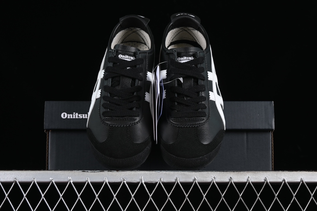  纯原 OnitsukaTiger/鬼塚虎 Mexico 66 全头层皮面低邦休闲跑步鞋 1183C10