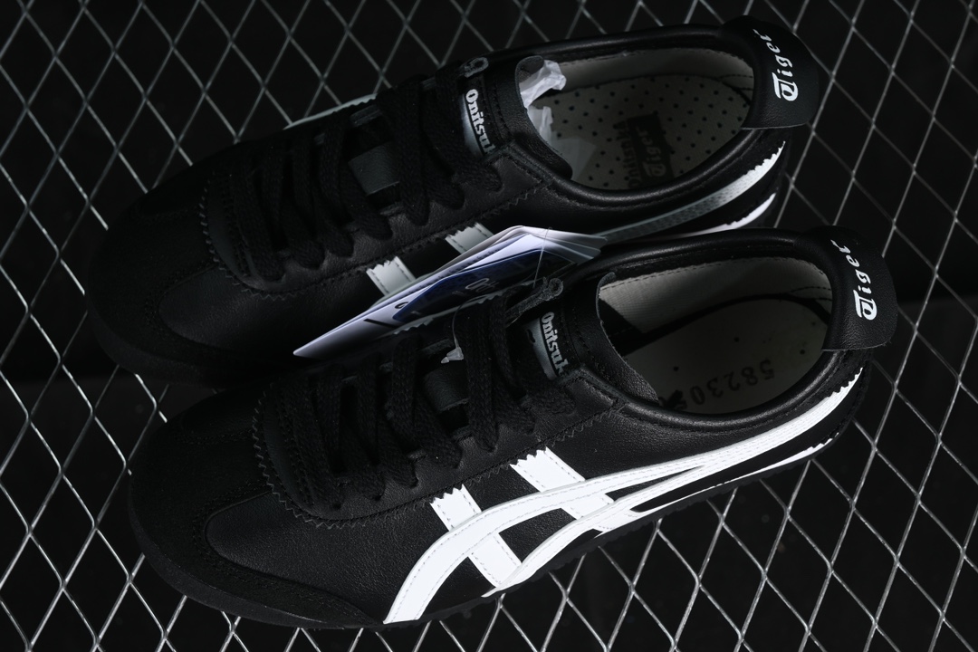  纯原 OnitsukaTiger/鬼塚虎 Mexico 66 全头层皮面低邦休闲跑步鞋 1183C10