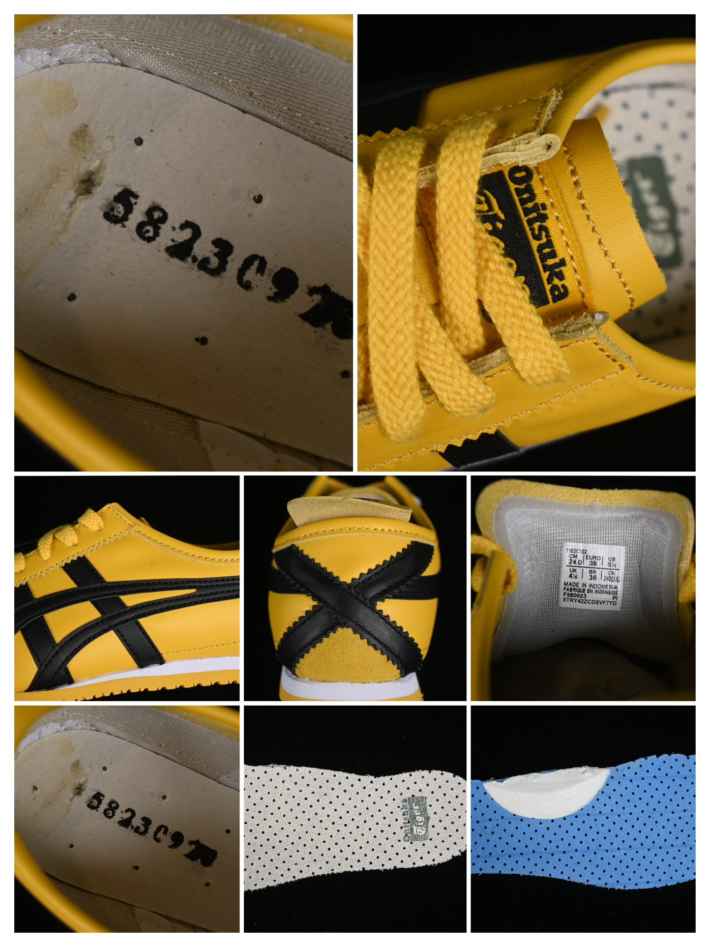  纯原 OnitsukaTiger/鬼塚虎 Mexico 66 全头层皮面低邦休闲跑步鞋 1183C10